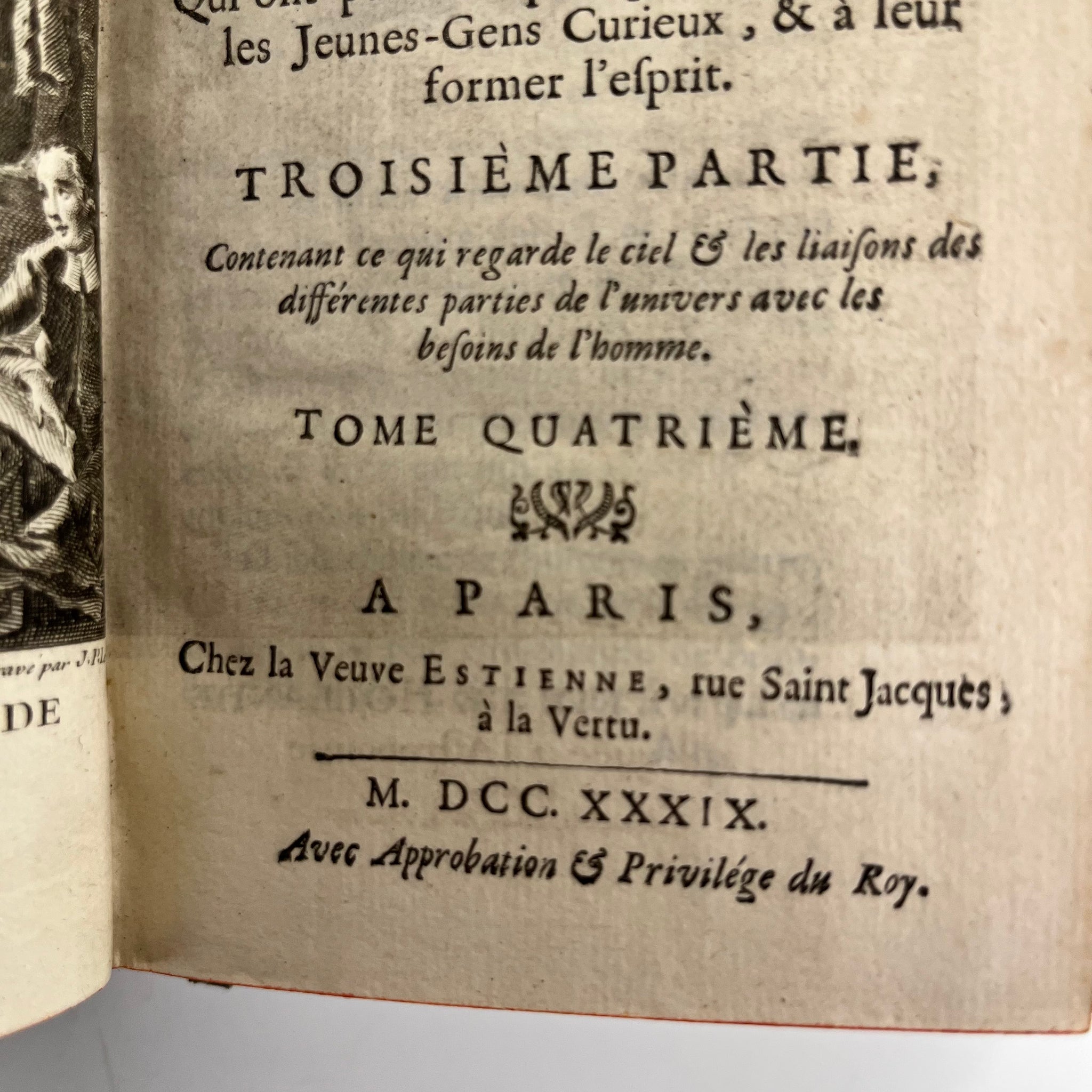 1739 Le Spectacle de la Nature by Noel-Antoine Pluch