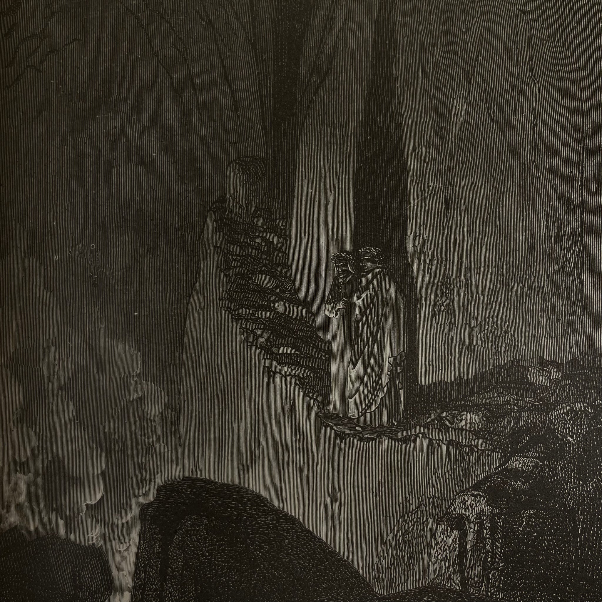 1880 Dante’s Paradise, Purgatory, and Inferno set Illustrated by Gustave Doré Cassell Publishing Co.