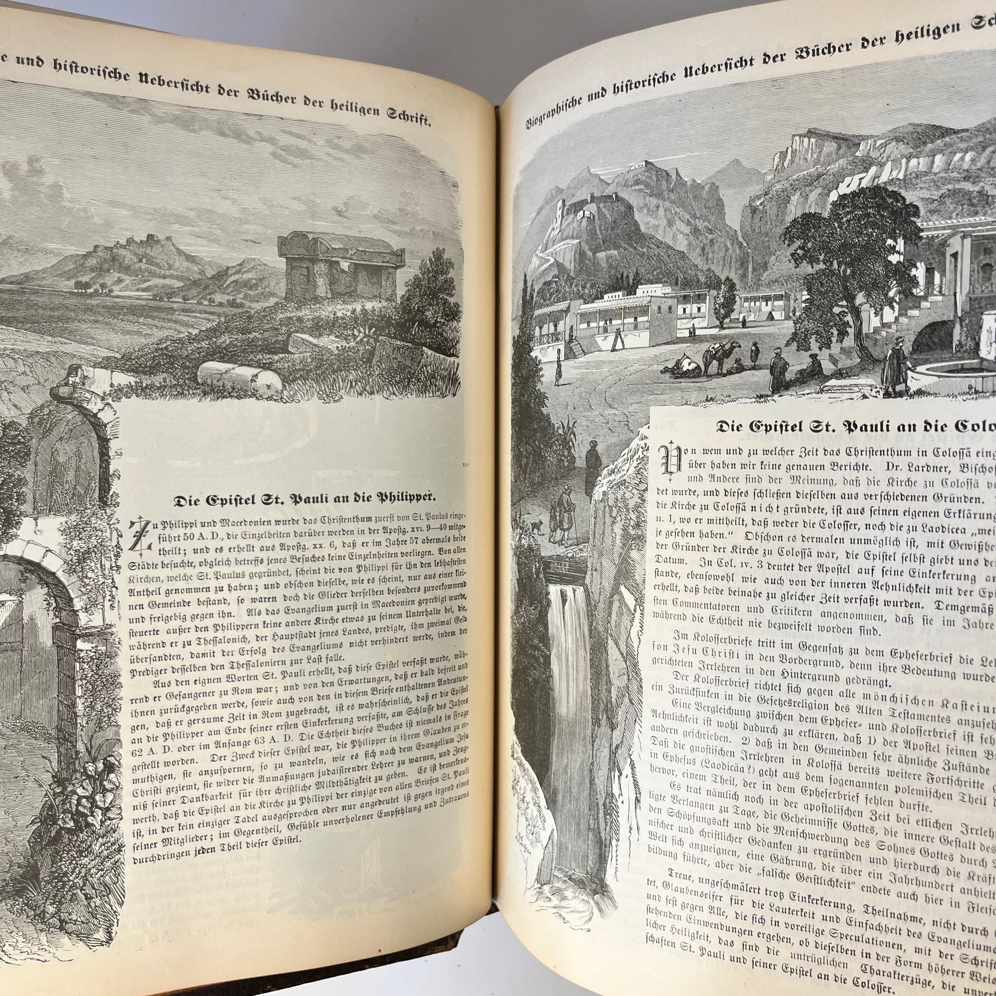 1800s Illustrated German Bible