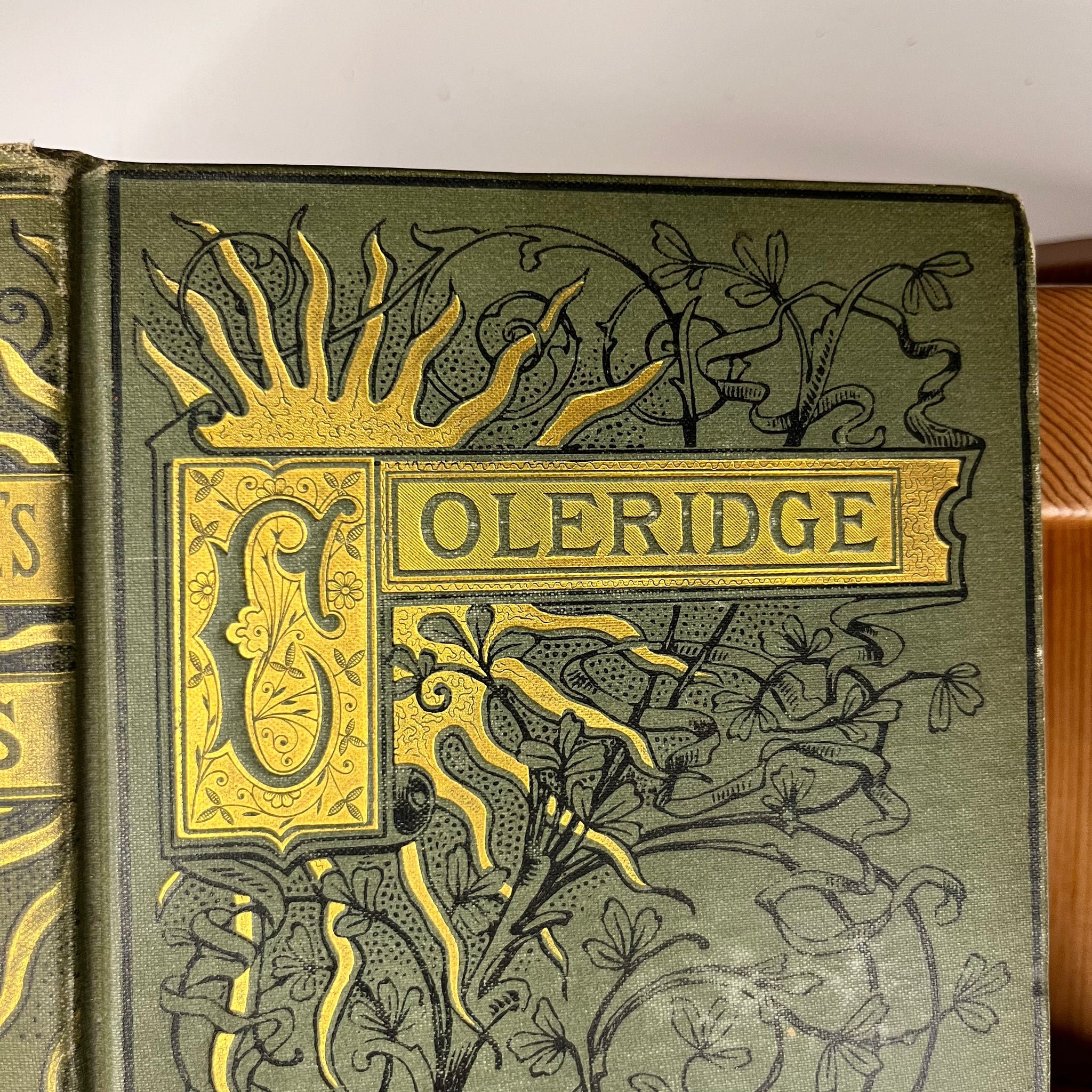 1888 The Poetical Works of S.T. Coleridge -Thomas Y. Crowell & Co