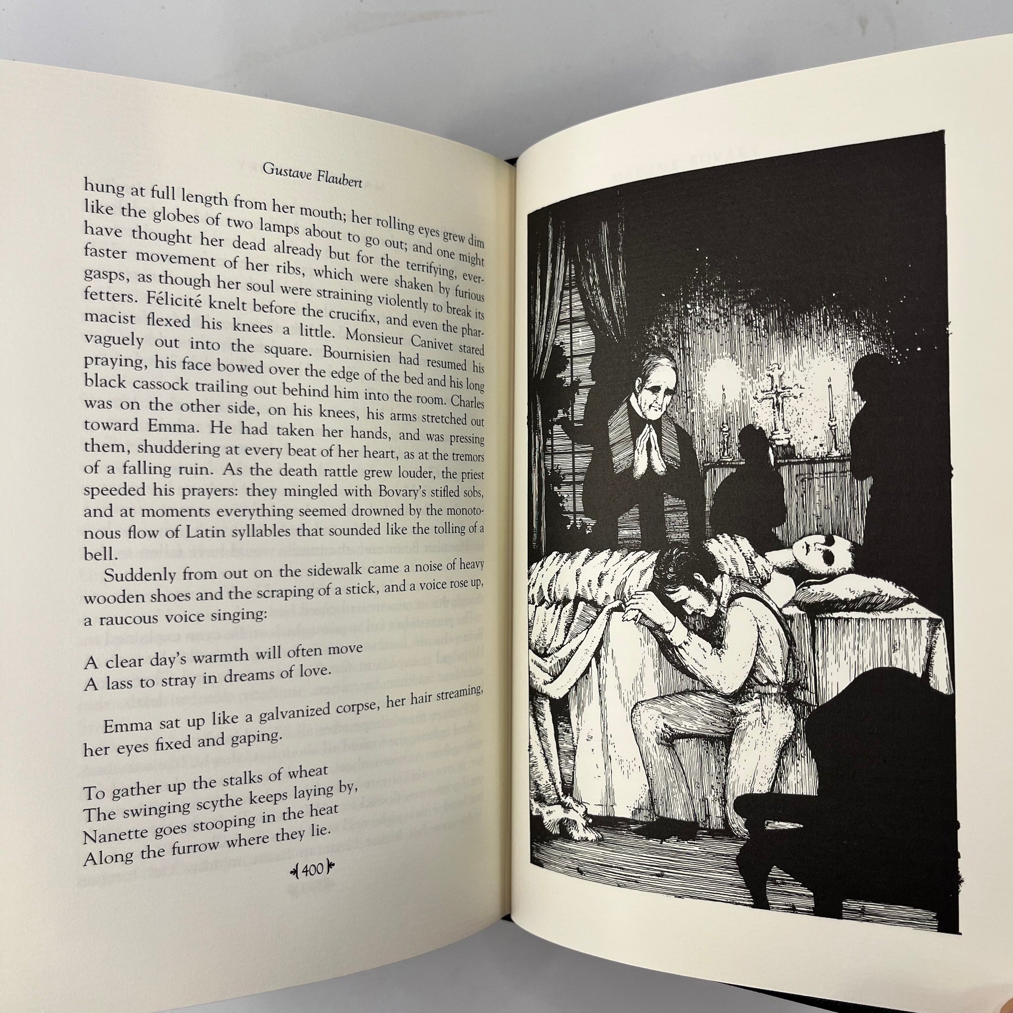 1978 Madame Bovary A story of provincial life by Gustave Flaubert Life Illustrated by Bill Greer 22kt Limited Edition Franklin Library printing