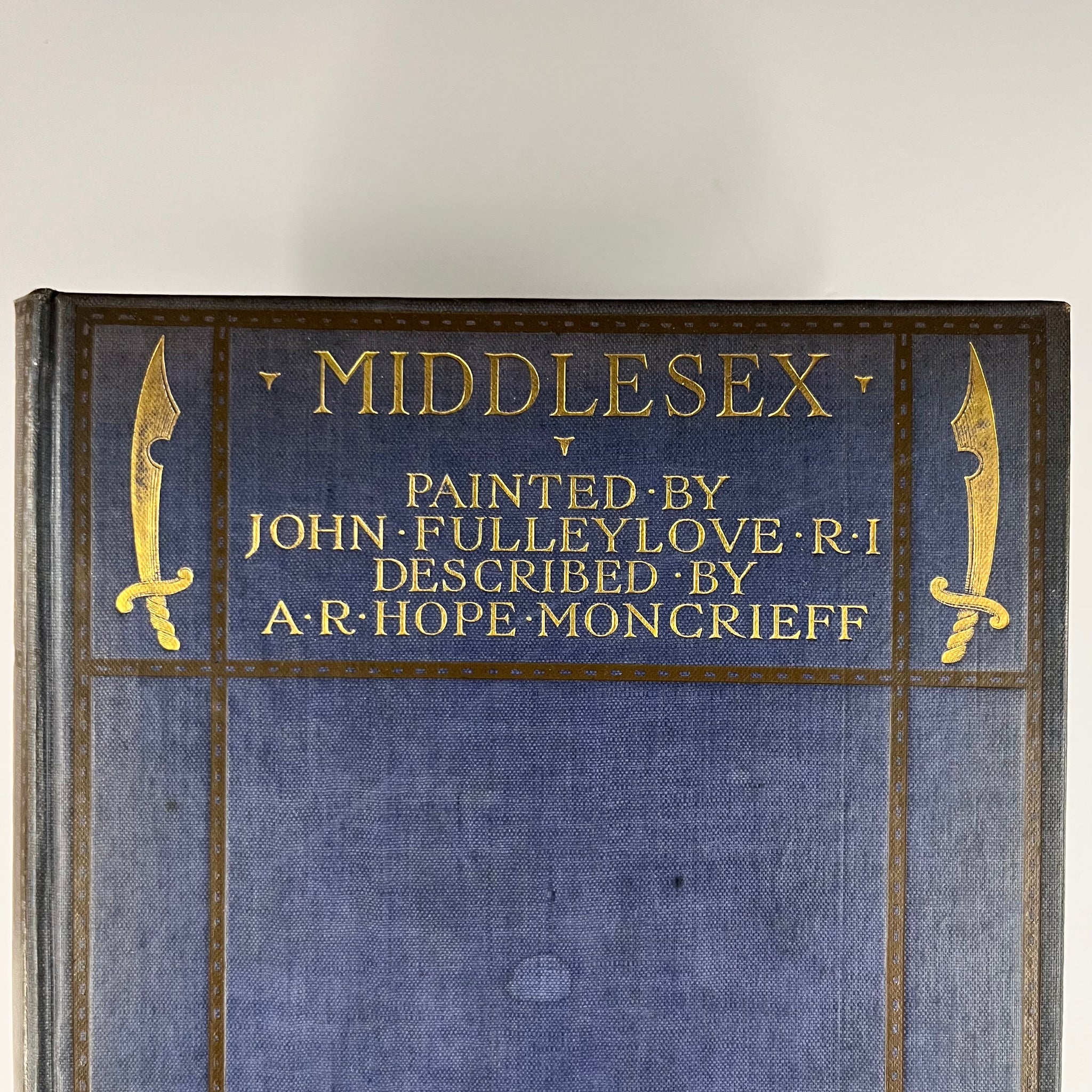 1907 Middlesex painted by John Fulleylove described by A. R. Hope Moncrieff