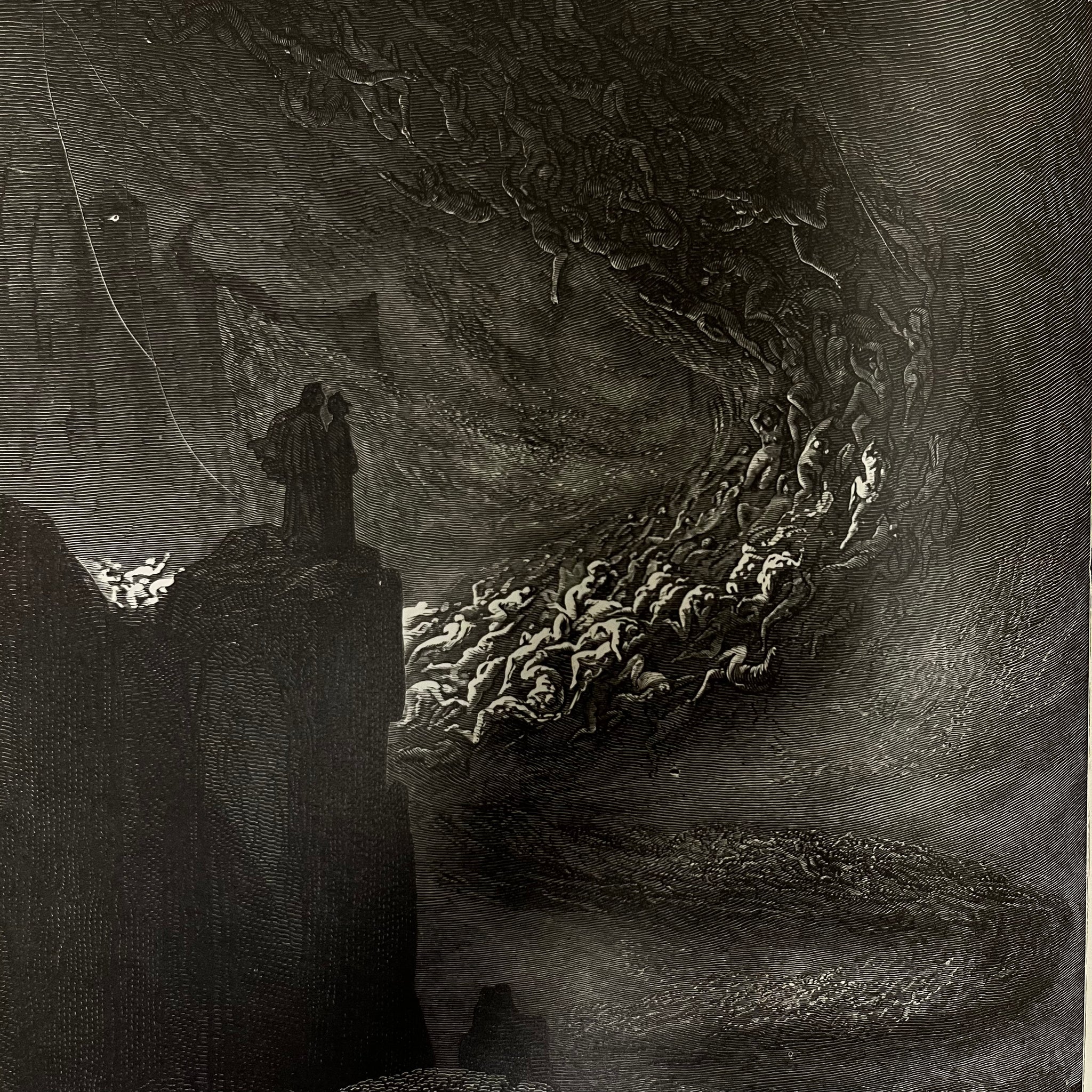 1880 Dante’s Paradise, Purgatory, and Inferno set Illustrated by Gustave Doré Cassell Publishing Co.