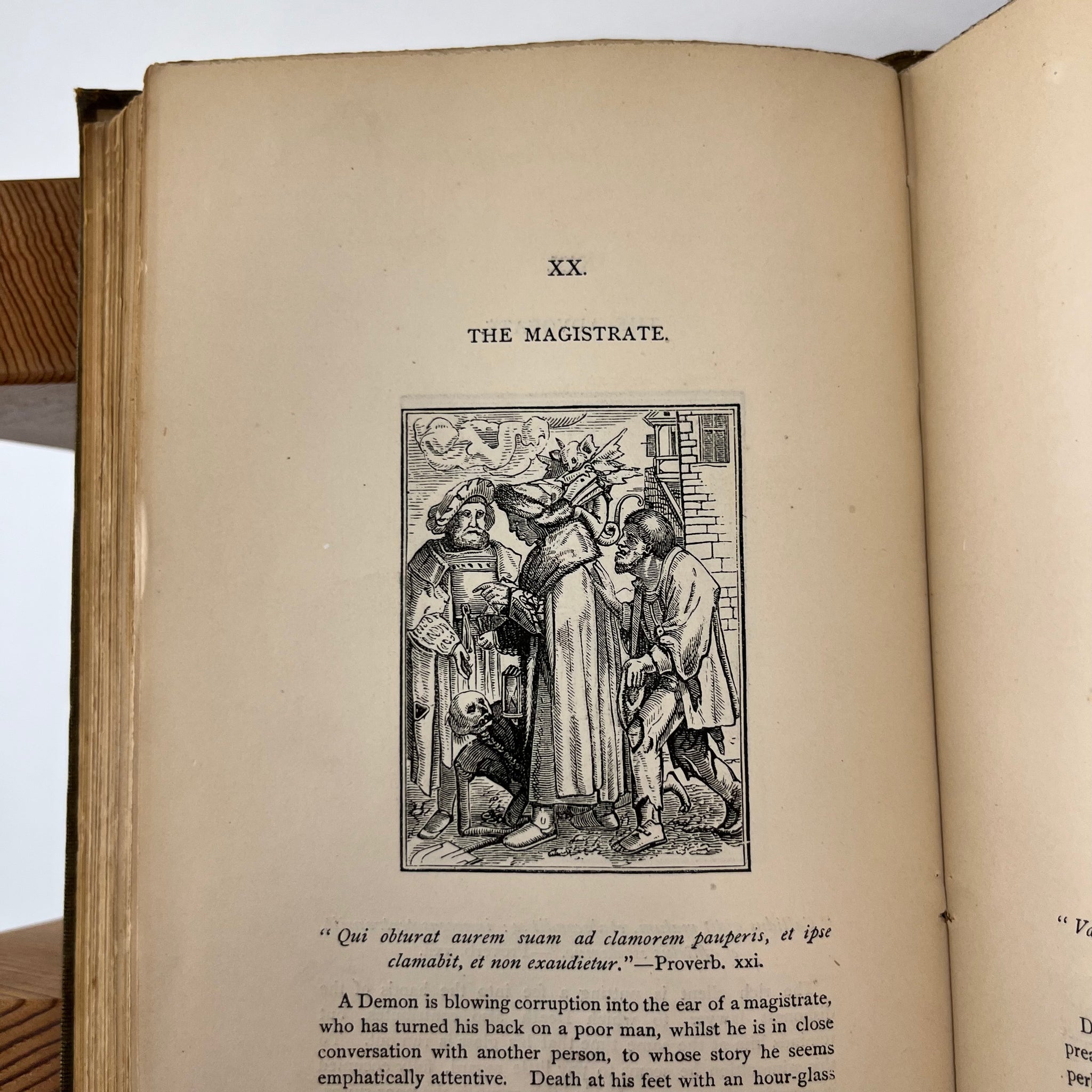 1872 Holbein’s Dance of Death & Bible Cuts - "Ninety illustrations presented on wood"