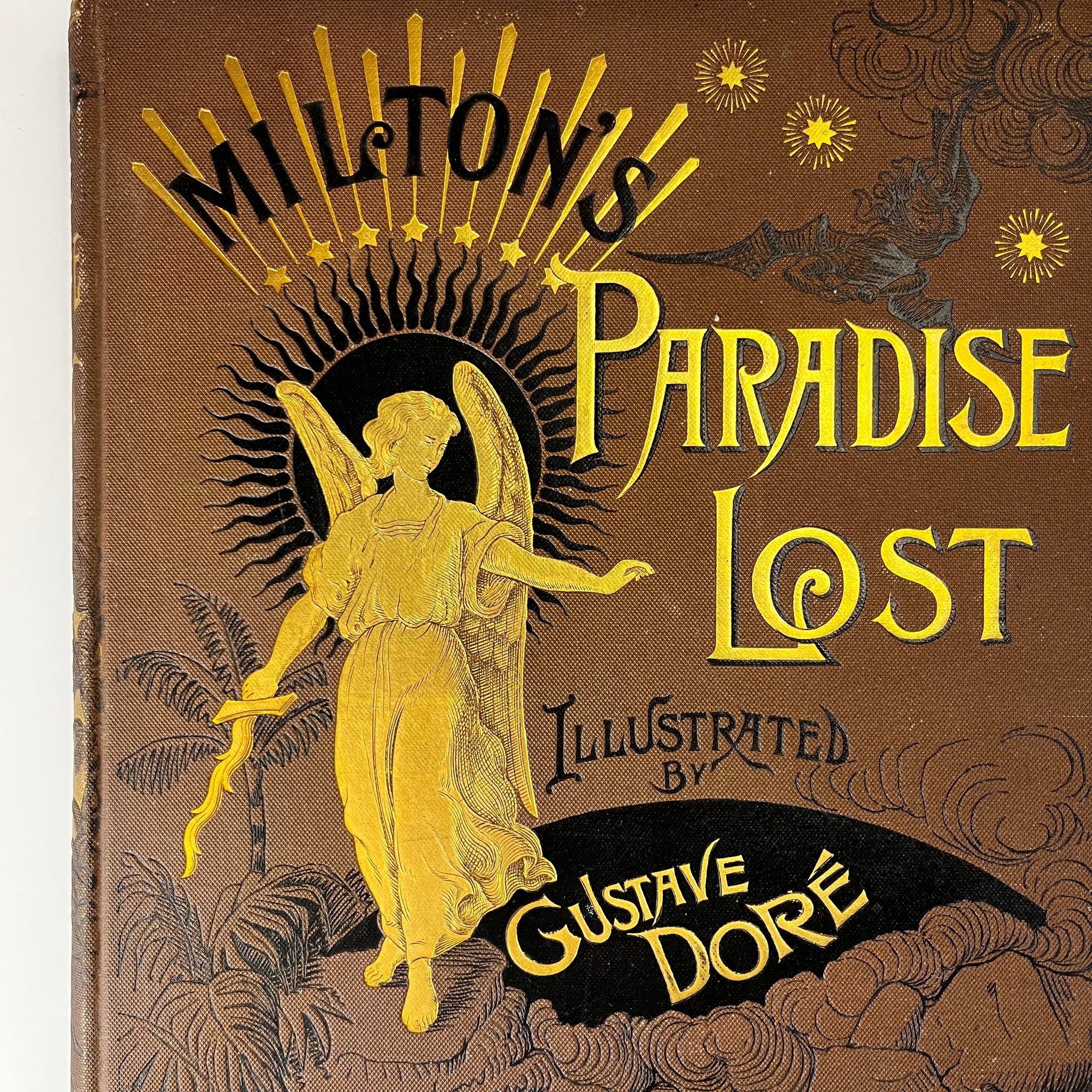 1887 Milton's Paradise Lost Illustrated By Gustave Doré Pollard & Moss binding