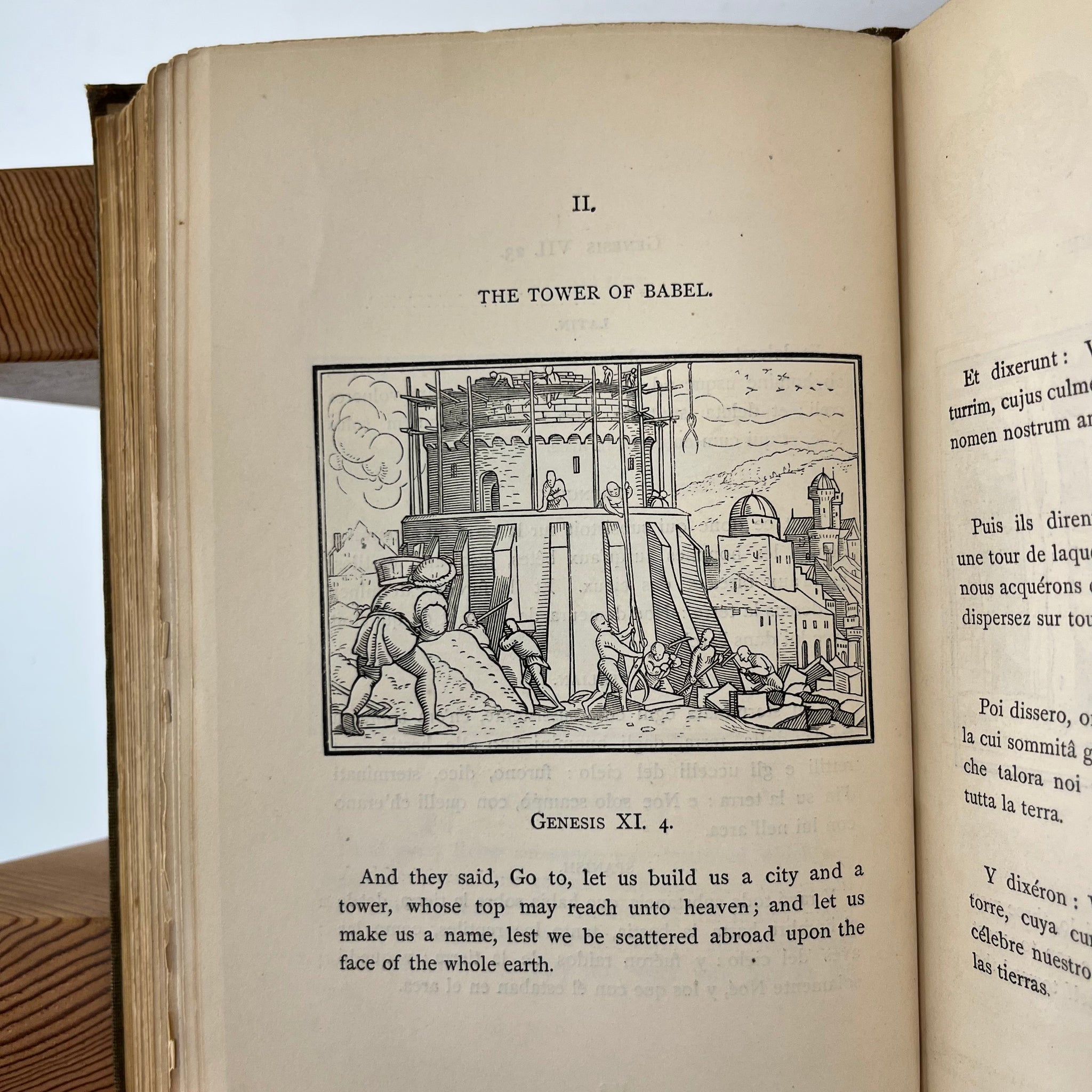 1872 Holbein’s Dance of Death & Bible Cuts - "Ninety illustrations presented on wood"