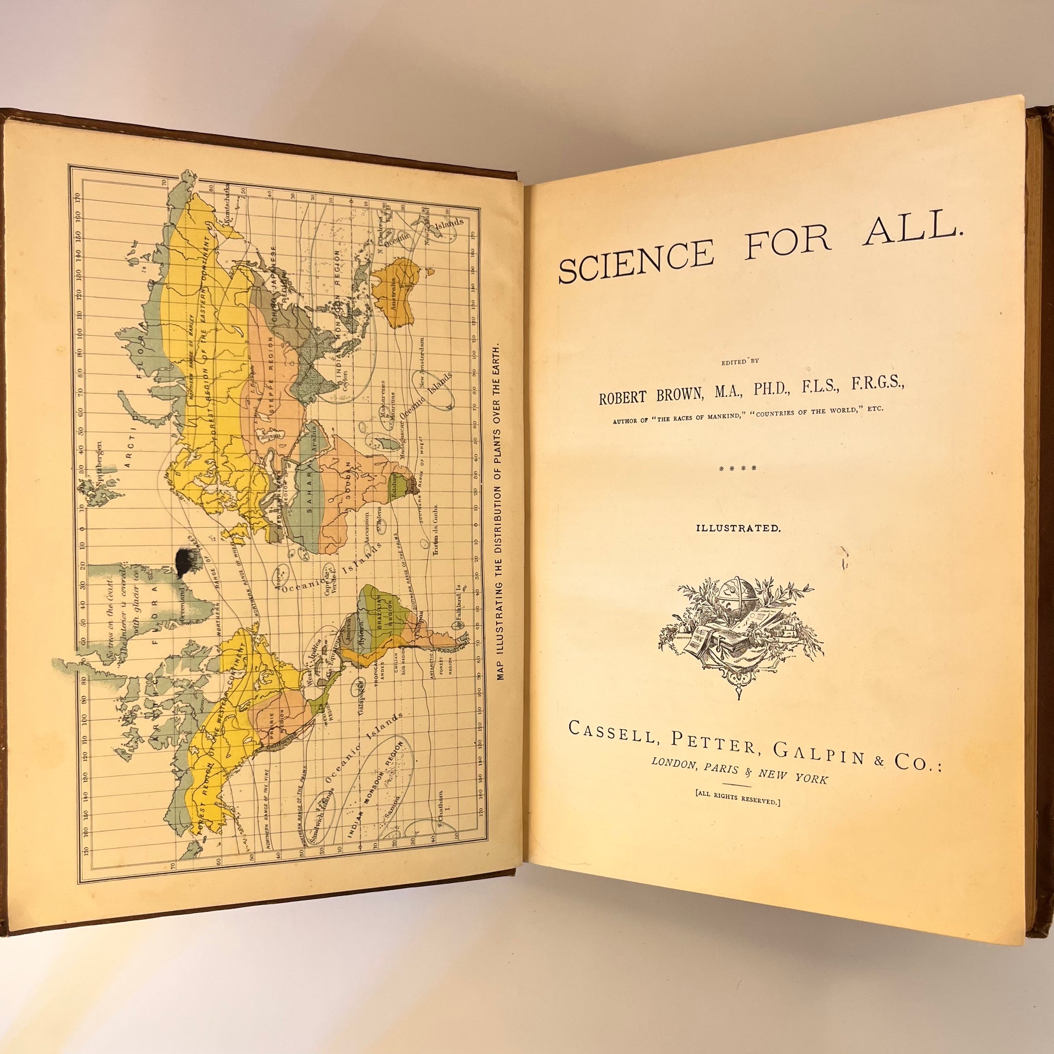 1880 Science for all by Robert Brown Illustrated