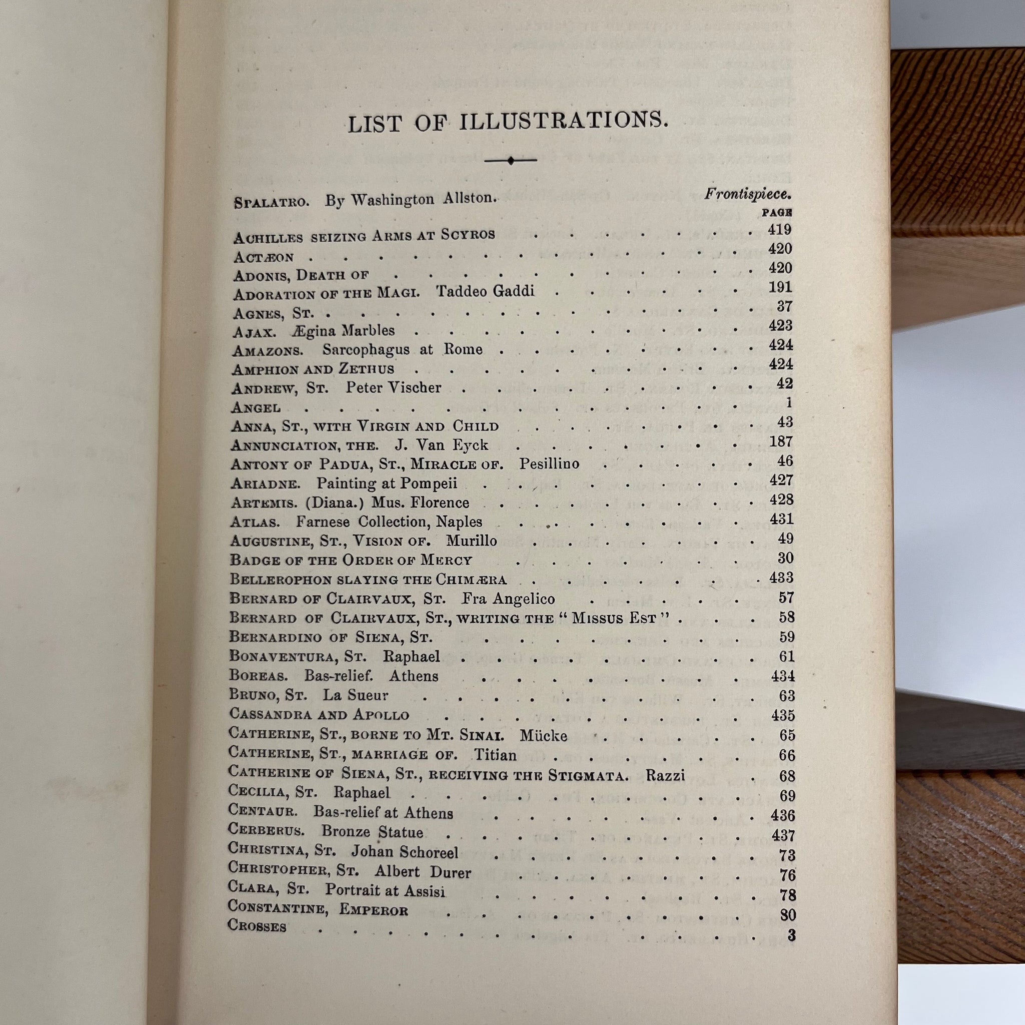 1877 A Handbook Of Legendary And Mythological Art Hardback by Clara Erskine Clement