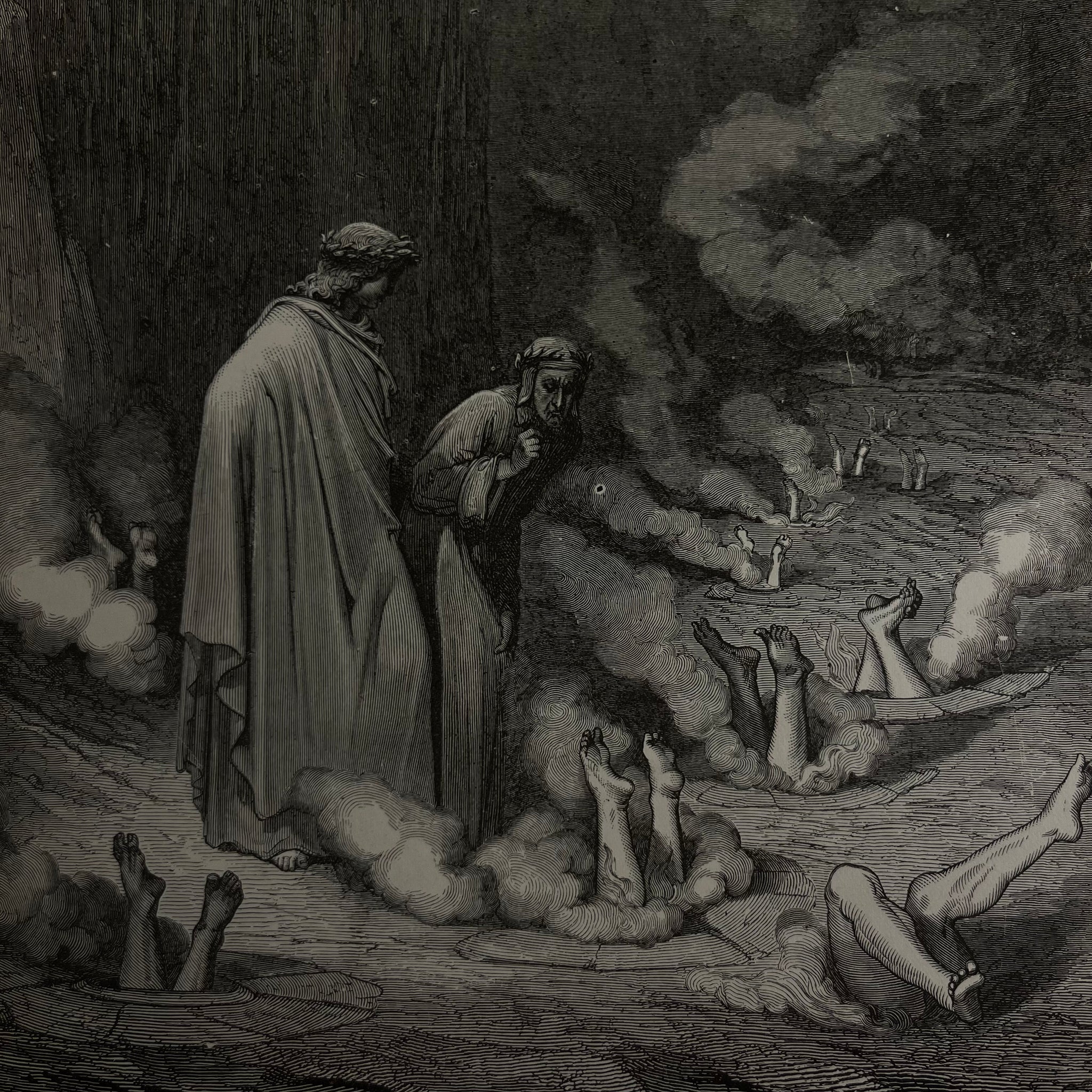 1880 Dante’s Paradise, Purgatory, and Inferno set Illustrated by Gustave Doré Cassell Publishing Co.