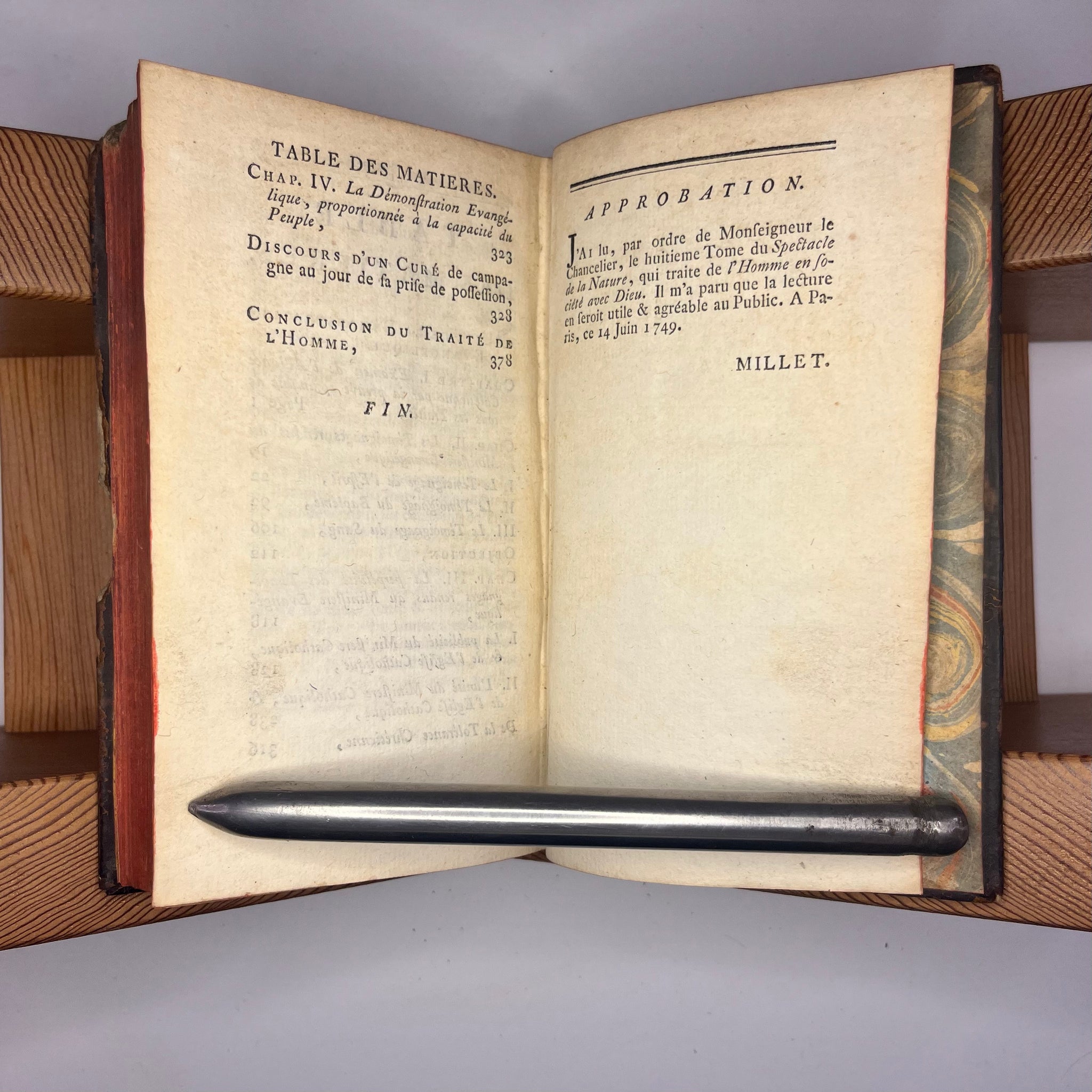 1771 Le Spectacle de la Nature by Noel-Antoine Pluche Tome 9