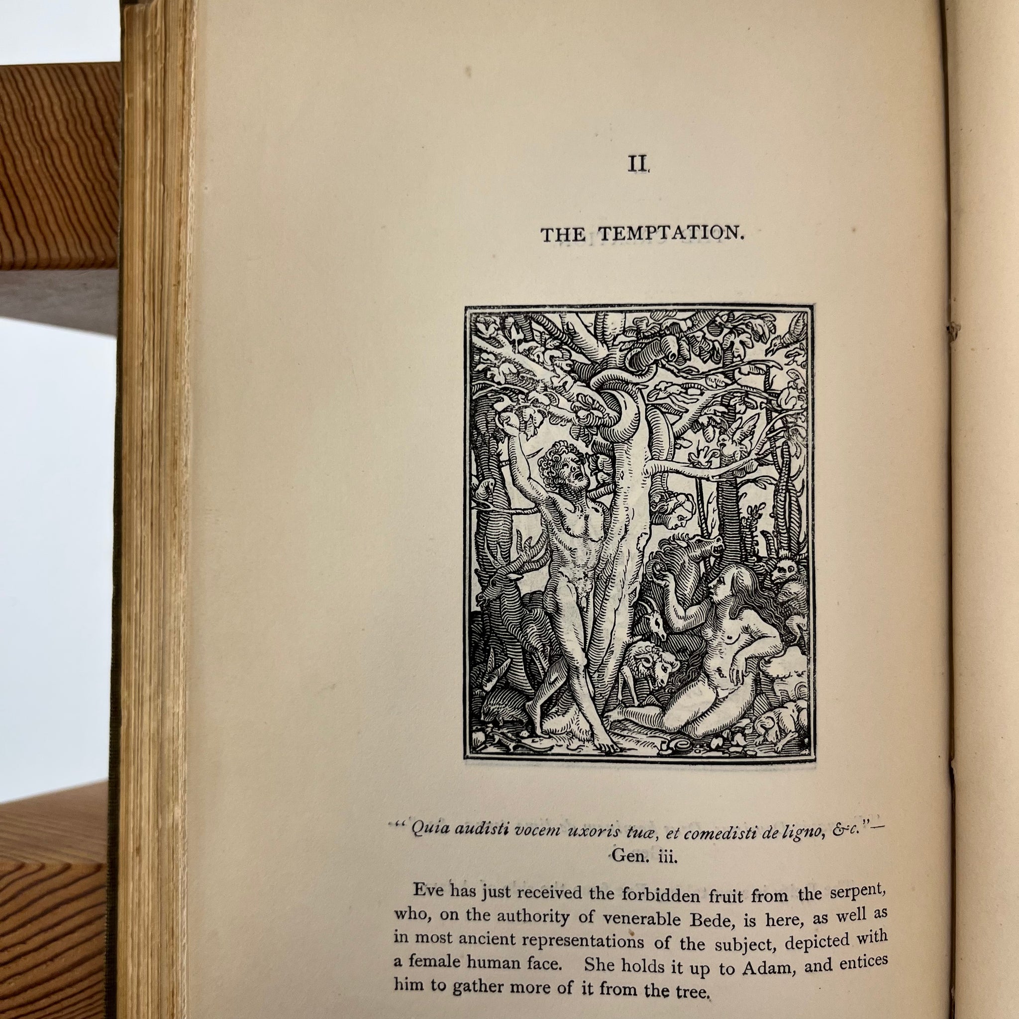 1872 Holbein’s Dance of Death & Bible Cuts - "Ninety illustrations presented on wood"