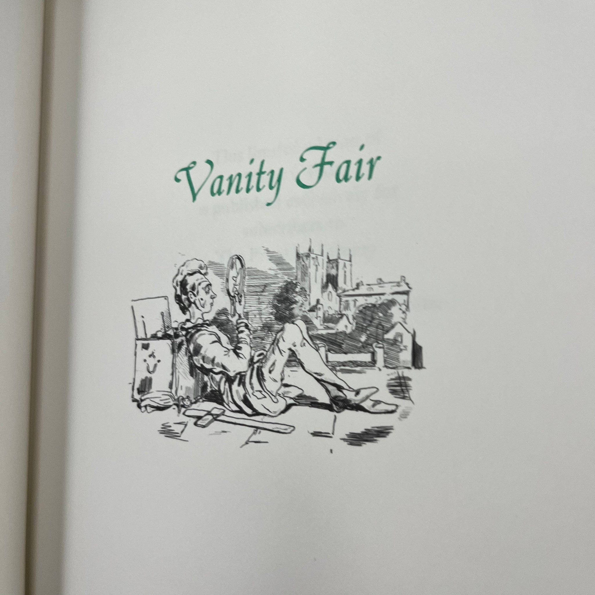 1977 Vanity Fair by William Makepeace Thackery Illustrated 22kt Limited Edition Franklin Library printing