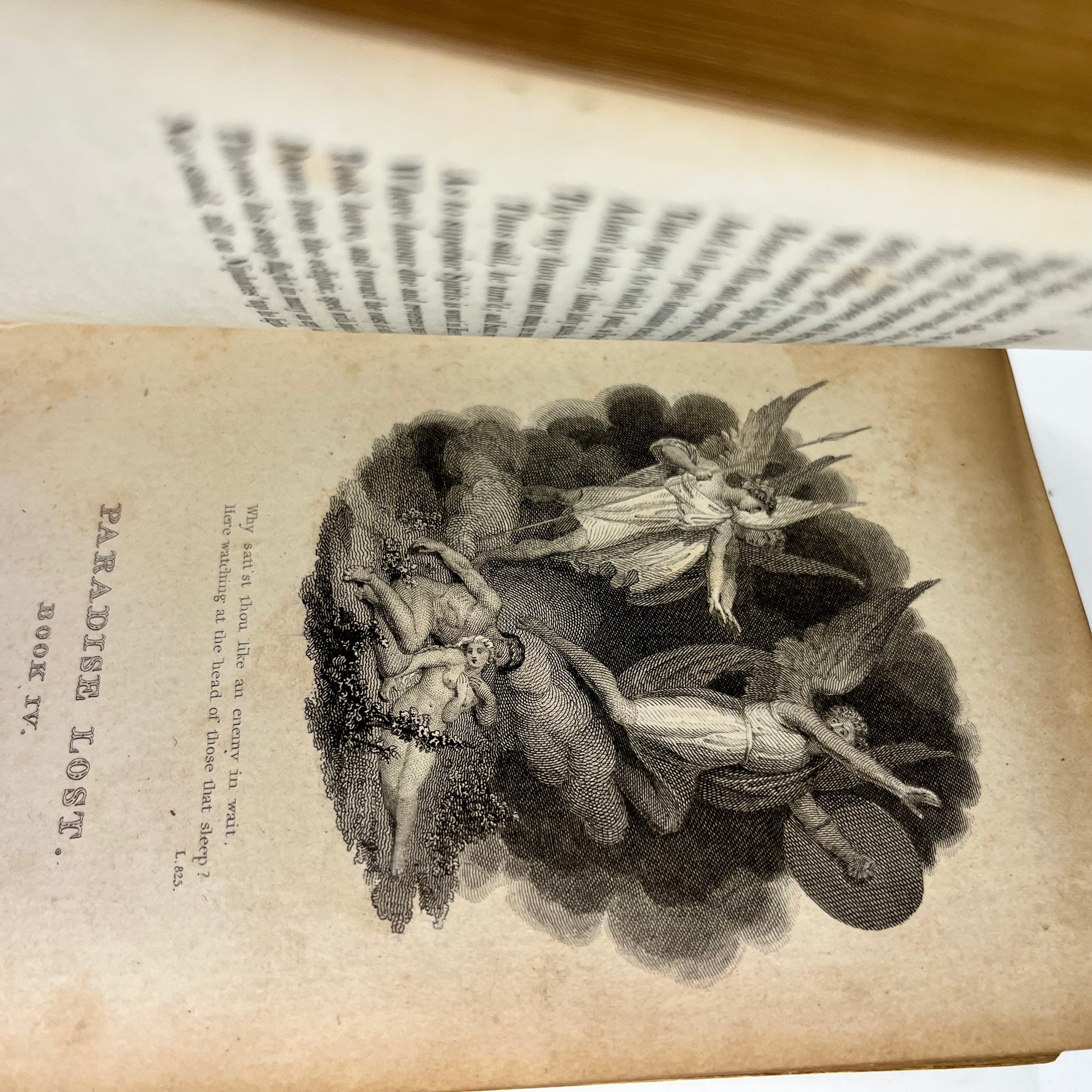 1812 Paradise Lost and Paradise Regained by John Milton Printed for John Sharpe Piccadilly printed by Whittingham Chiswick and Chiswick Press with illustrations