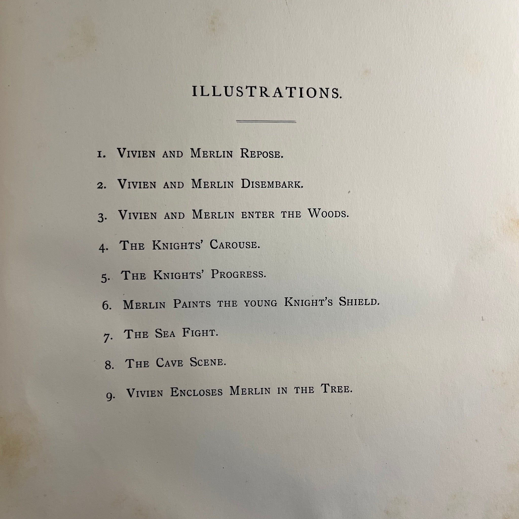 1867 Viven by Alfred Tennyson Illustrated by Gustave Doré First Edition