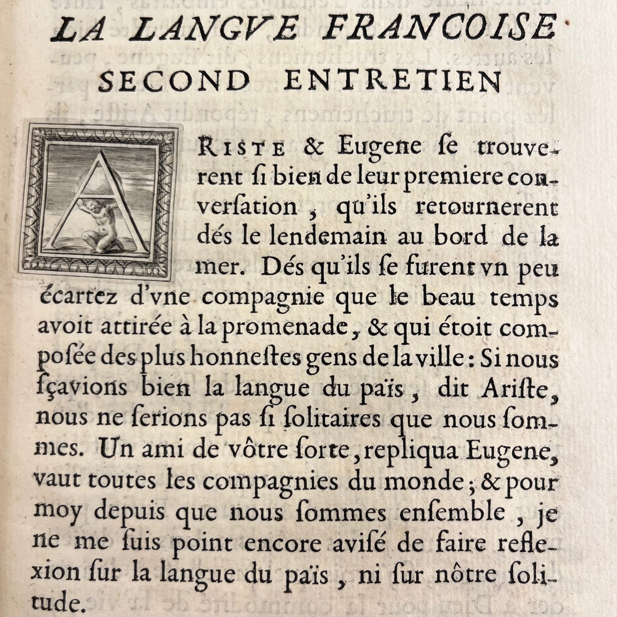 1671 Les Entretiens d’Ariste et D’eugene