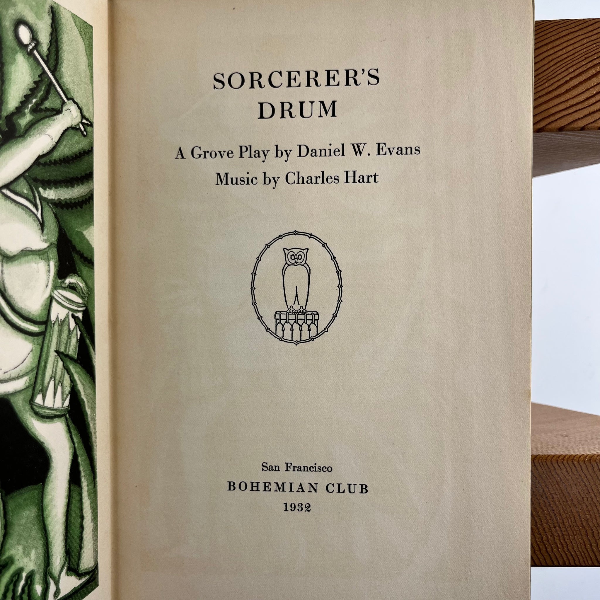 1932 Bohemian Grove Sorcerer’s Drum