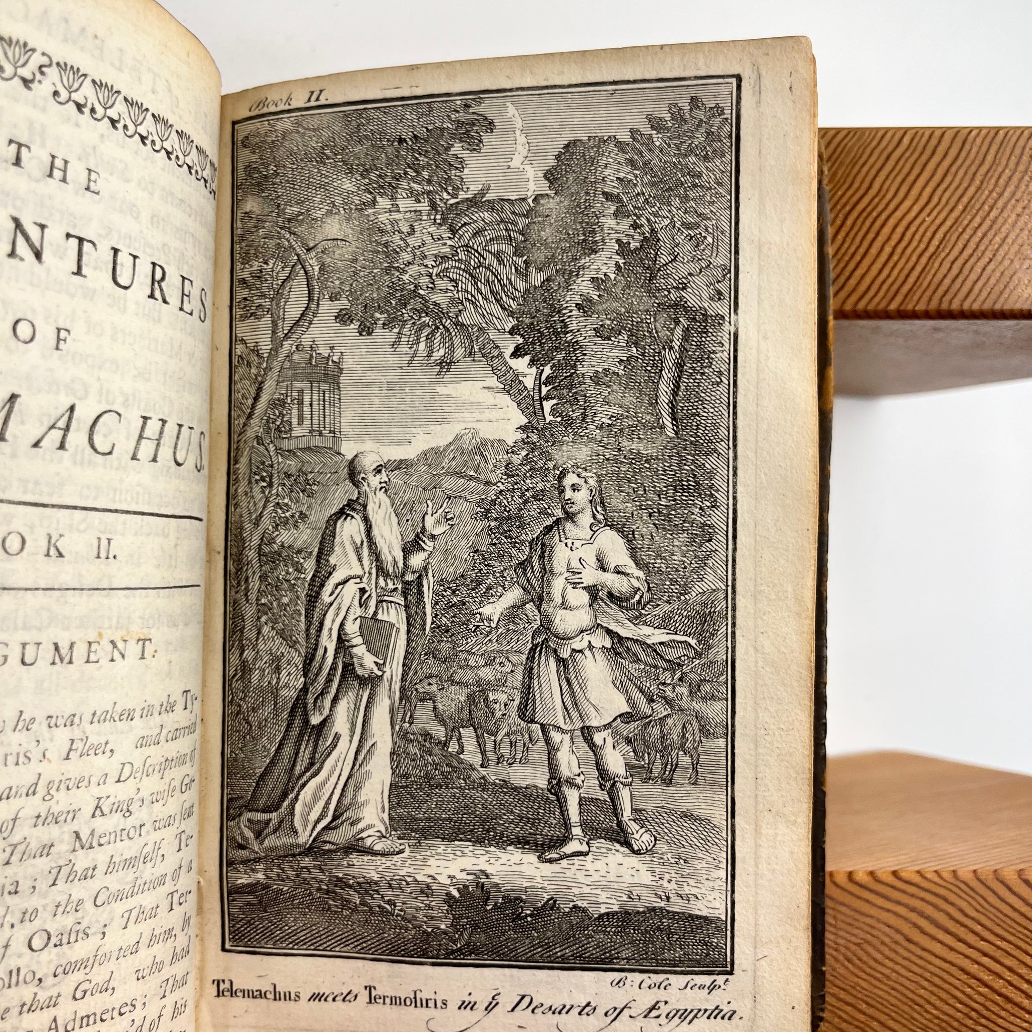 1721 The Adventures of Telemachus the son of Ulysses. In Twenty-four Books. With the Adventures of Aristonous.Done into English.by Mr. Littlebury and Mr. Boyer.