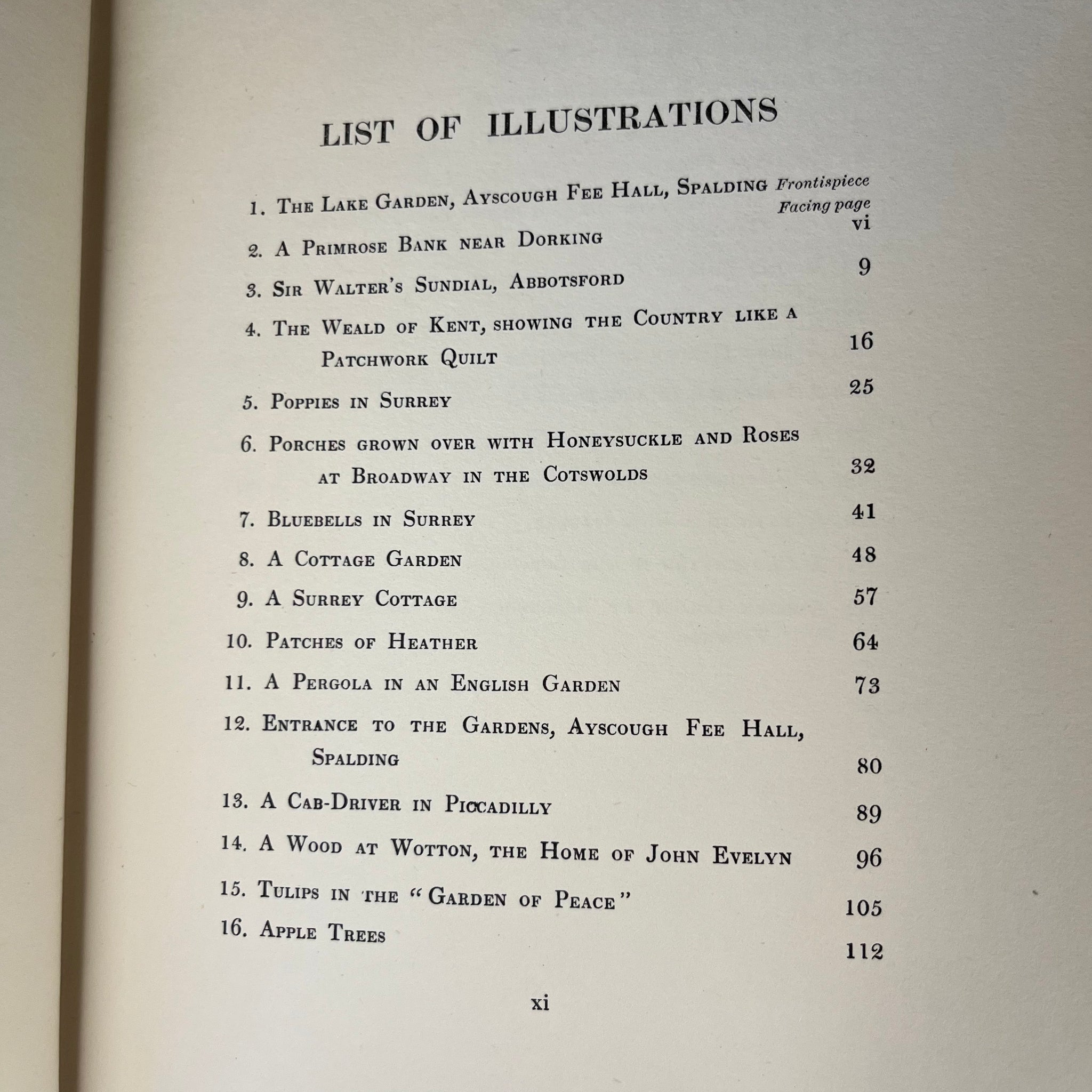 1910 The Charm of Gardens by Dion Calthrop