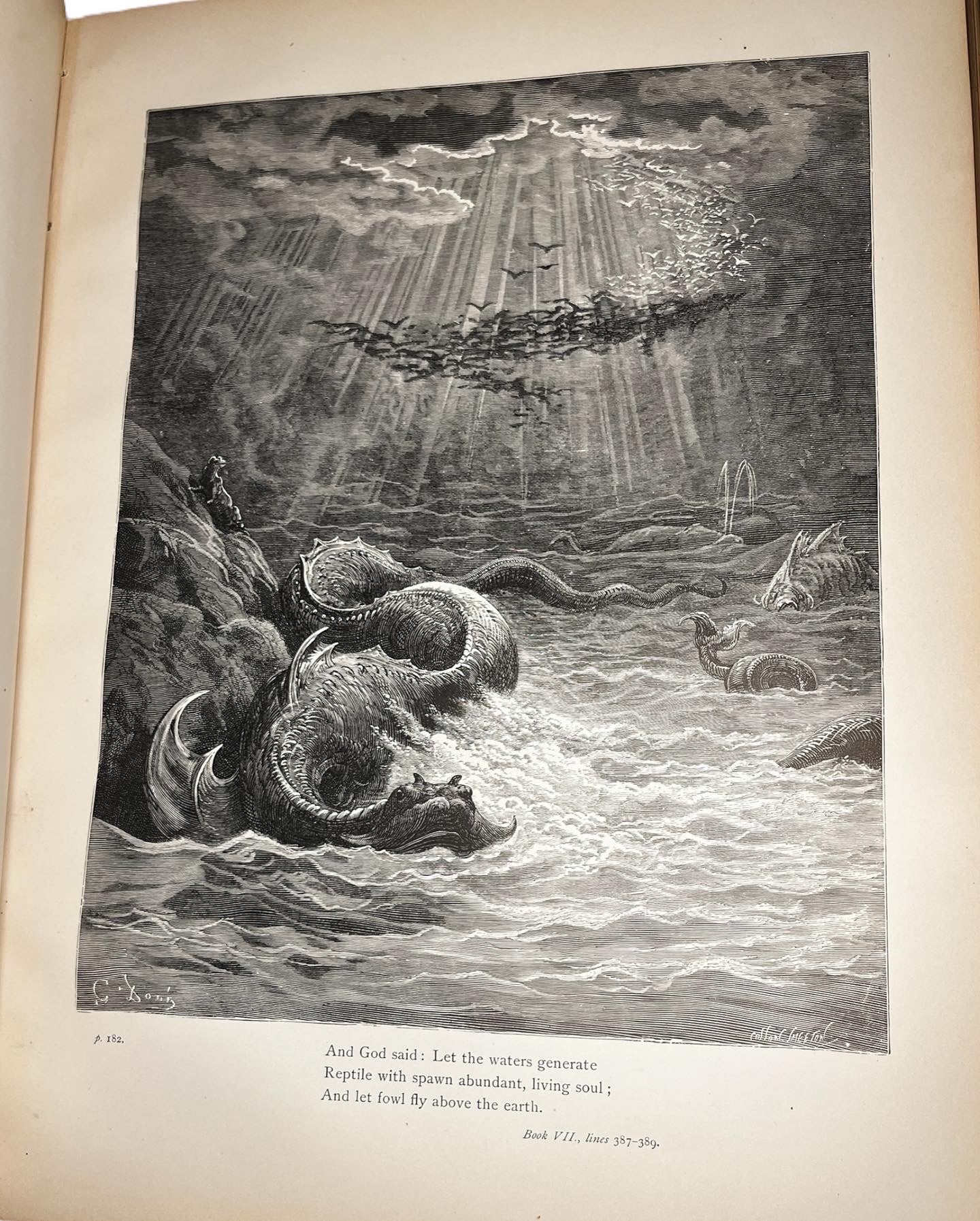 1888 Paradise Lost Illustrated by Gustav Dore (L-OR)