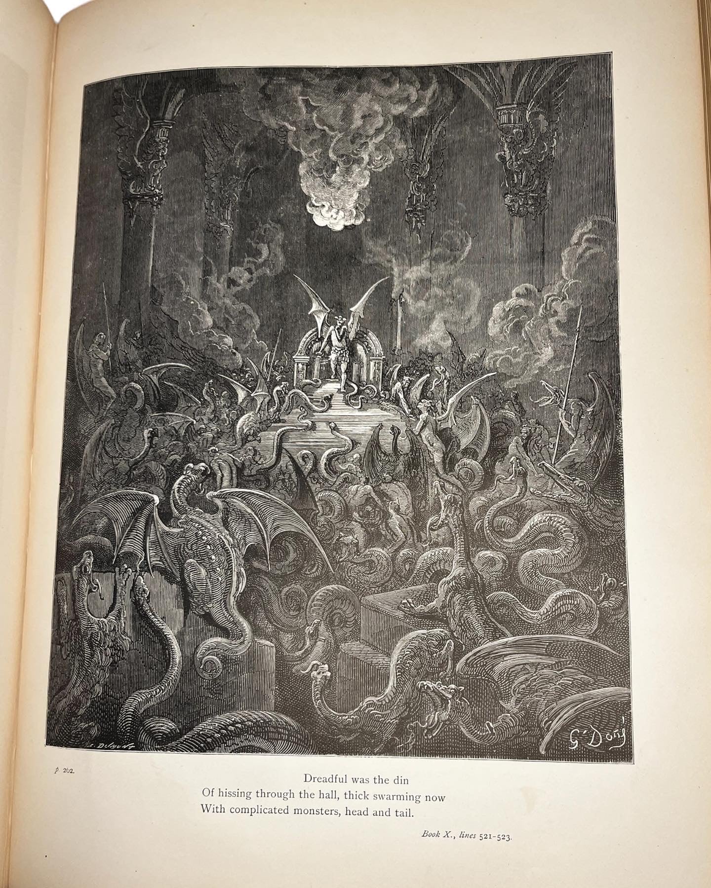 1888 Paradise Lost Illustrated by Gustav Dore (L-OR)