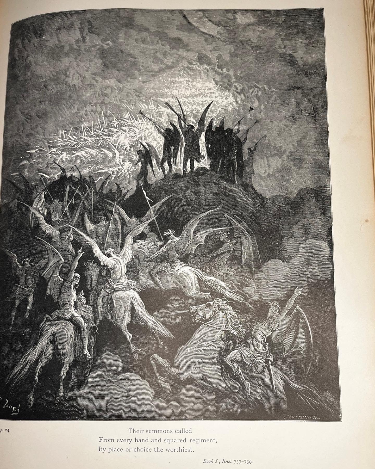 1888 Paradise Lost Illustrated by Gustav Dore (L-OR)