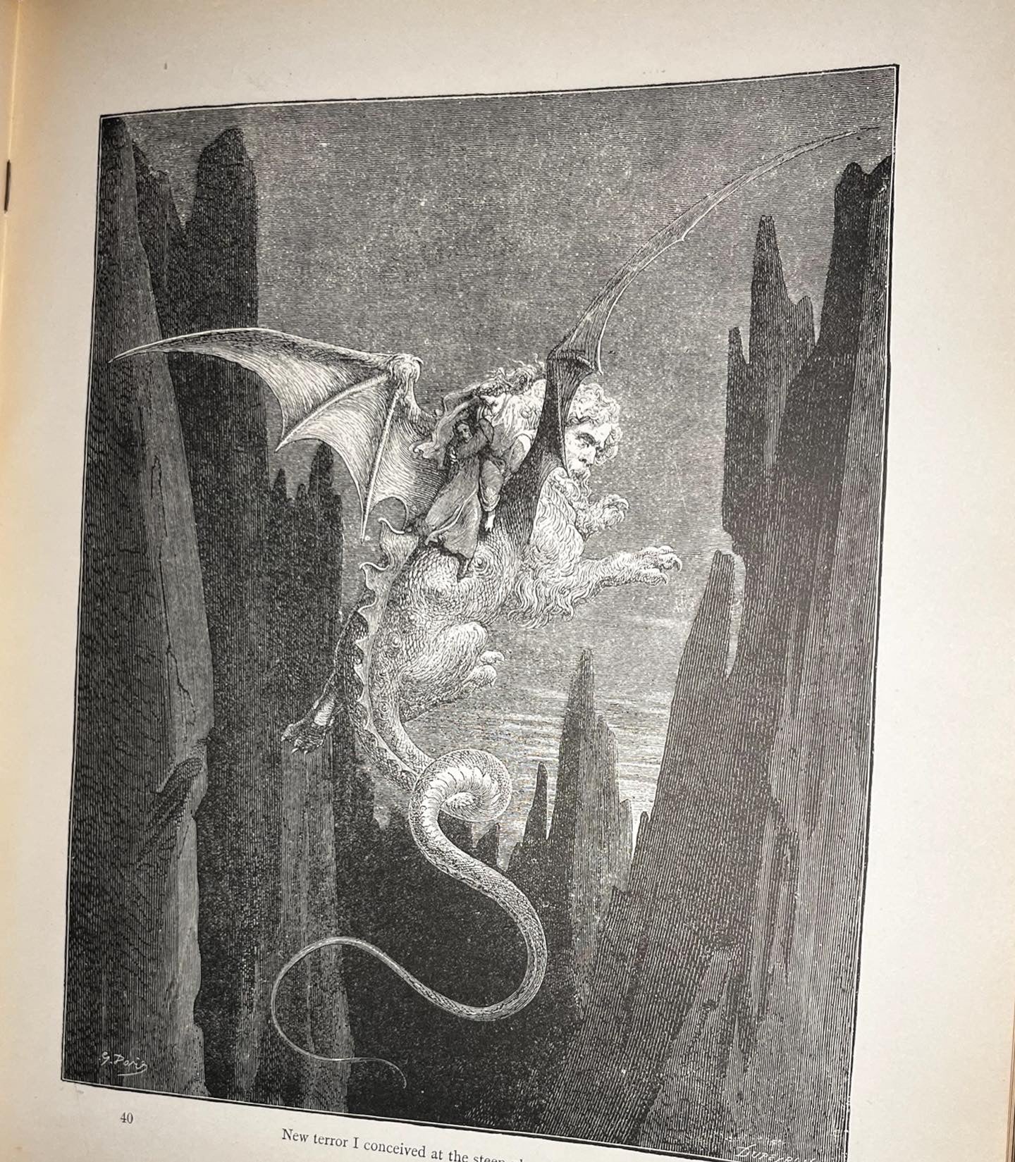 1888 Dante's Inferno, Illustrated by Gustave Dore