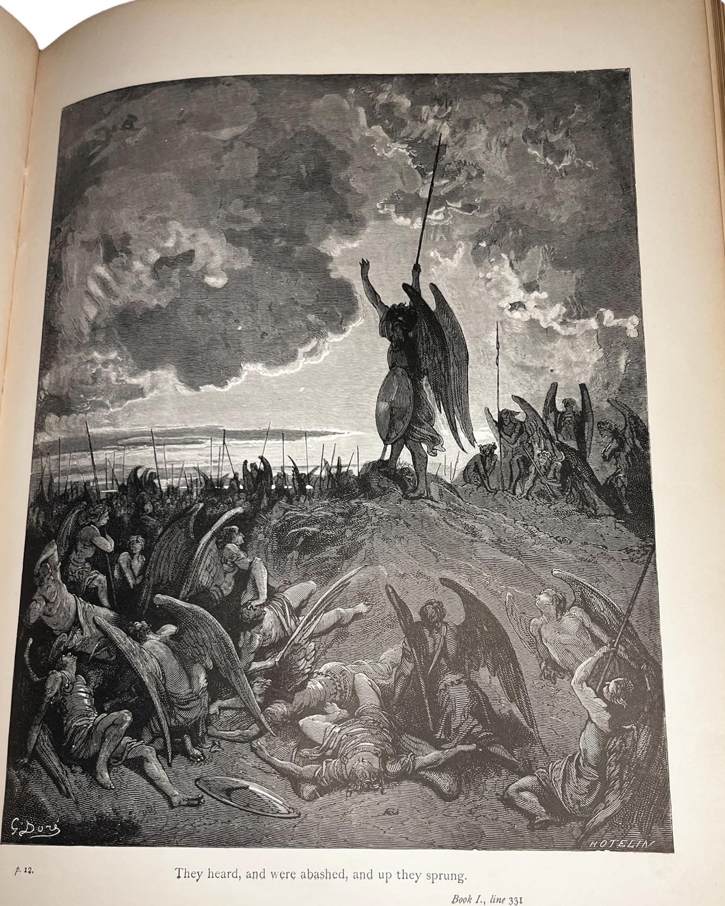 1888 Paradise Lost Illustrated by Gustav Dore (L-OR)