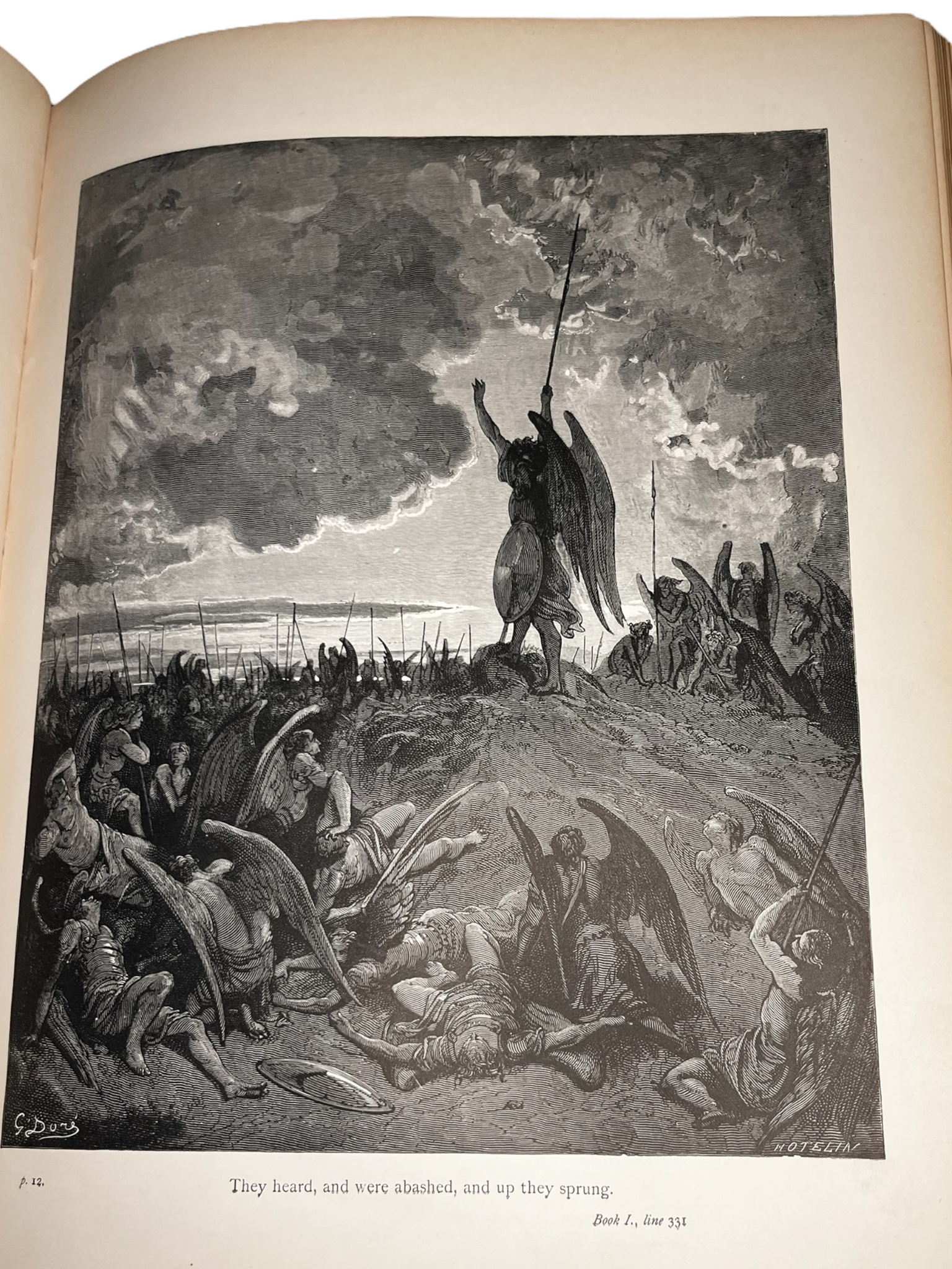 1888 Paradise Lost Illustrated by Gustav Dore (L-OR)