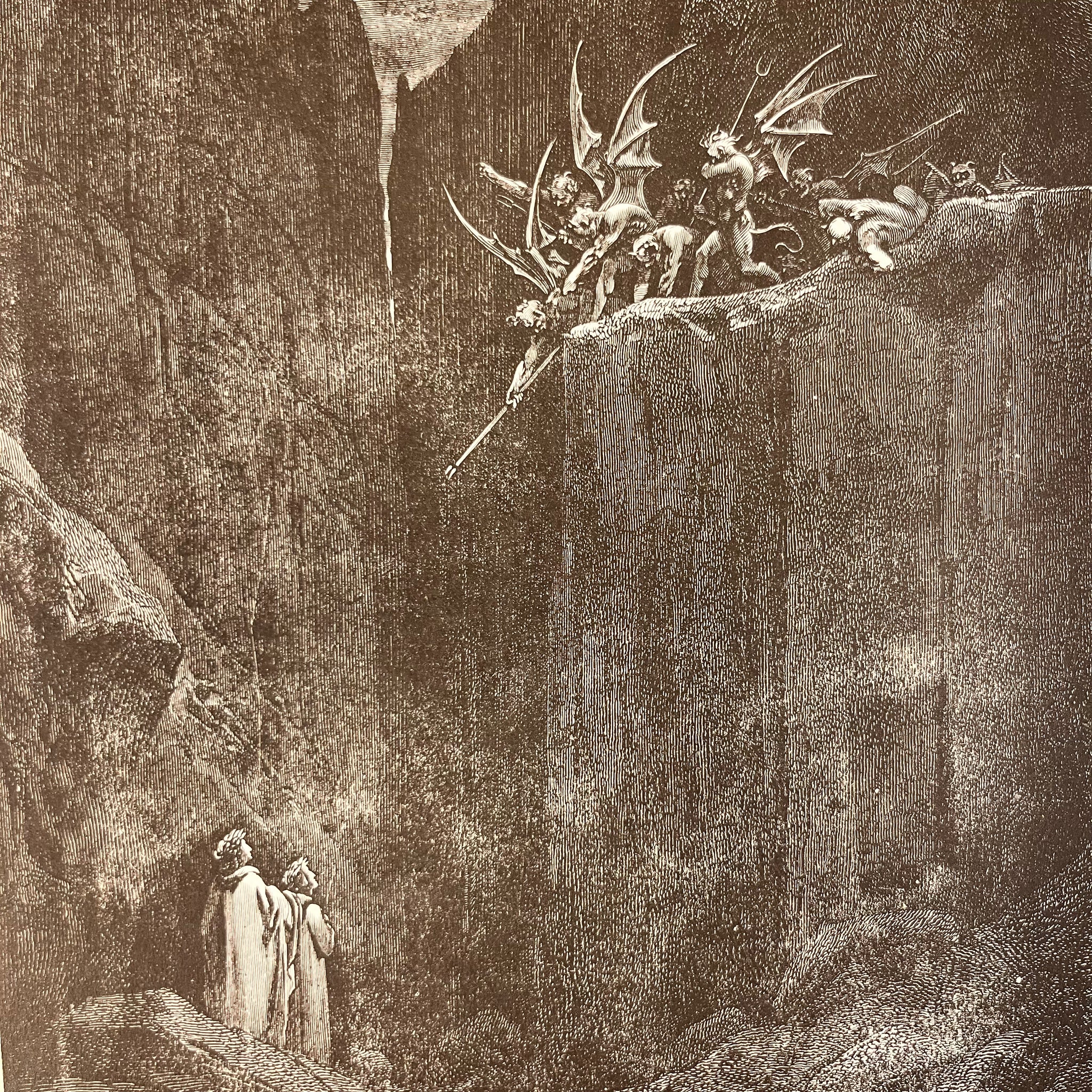 1899 Dante’s Inferno Illustrated by Gustave Doré