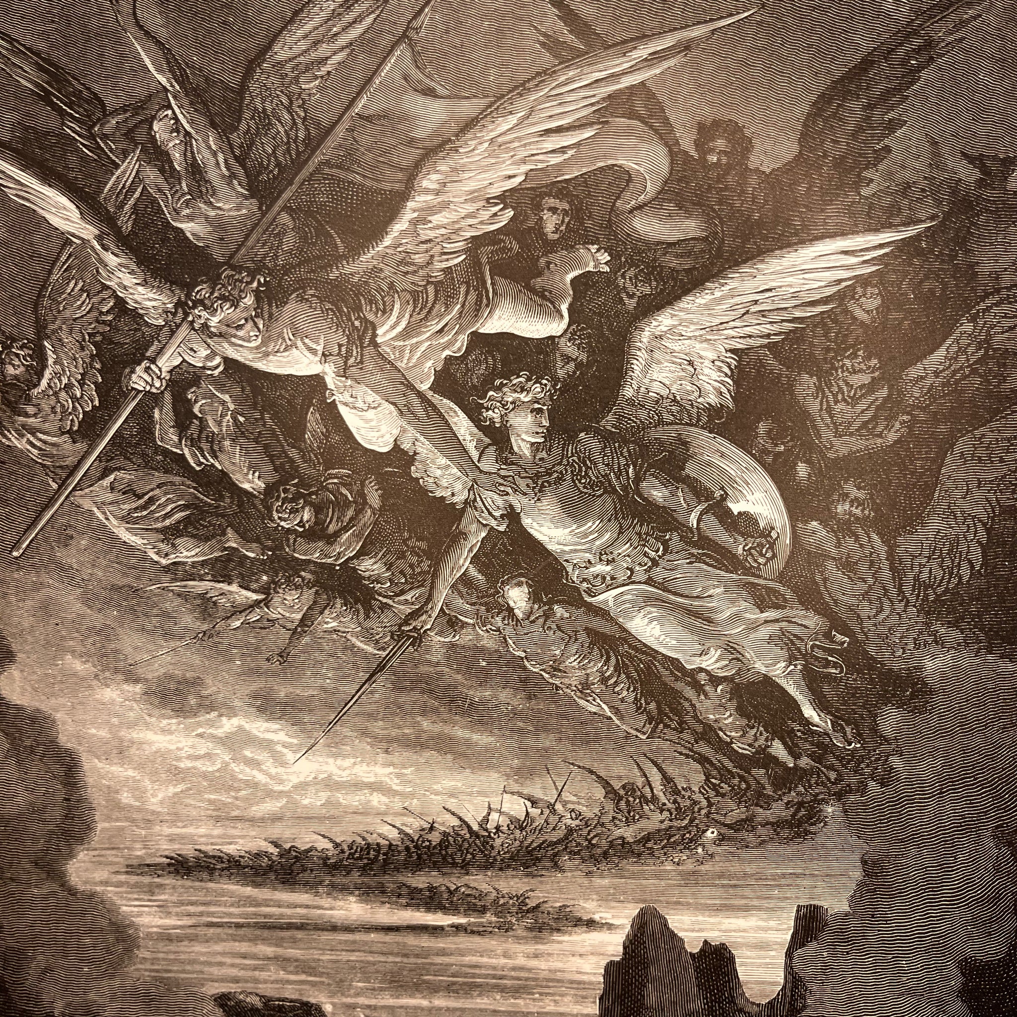 1883 Milton’s Paradise Lost Illustrated by Gustave Doré