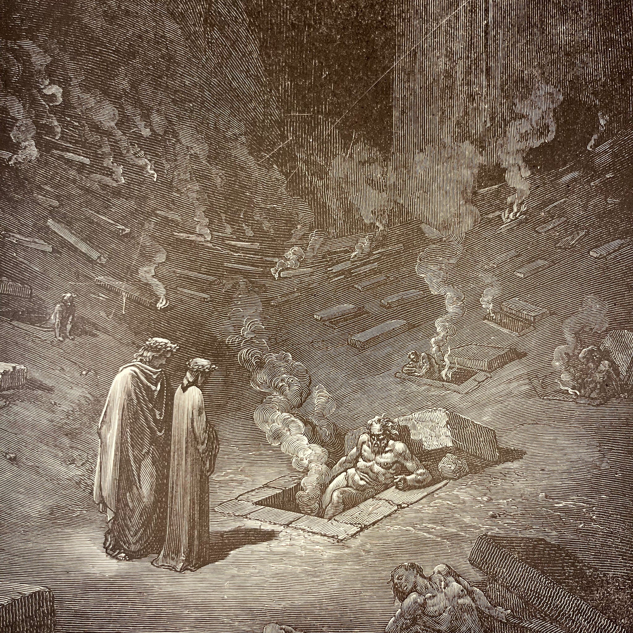 1899 Dante’s Purgatory, Paradiso, and Inferno Illustrated By Gustave Doré