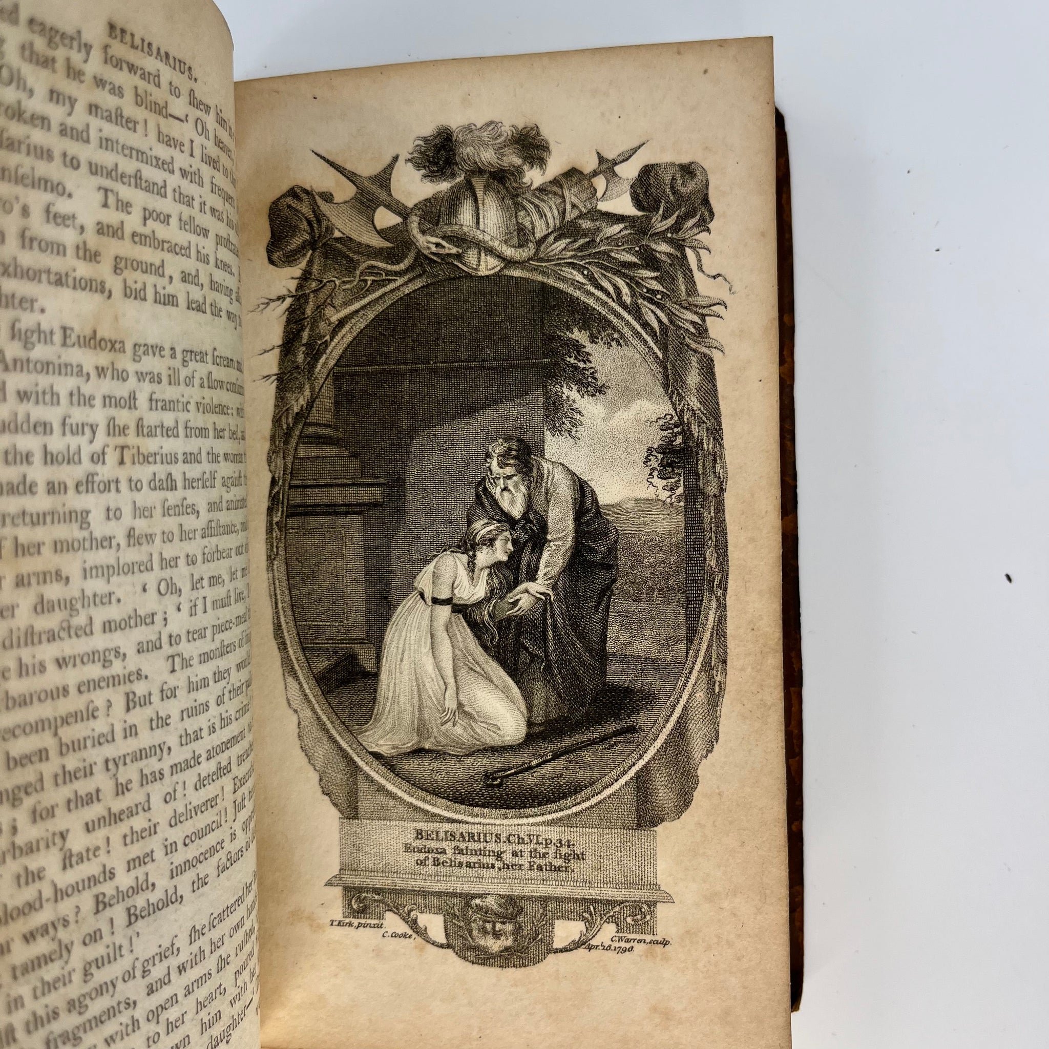 1799 Belisarius: A Tale by M. Marmontel Cooke edition No.17