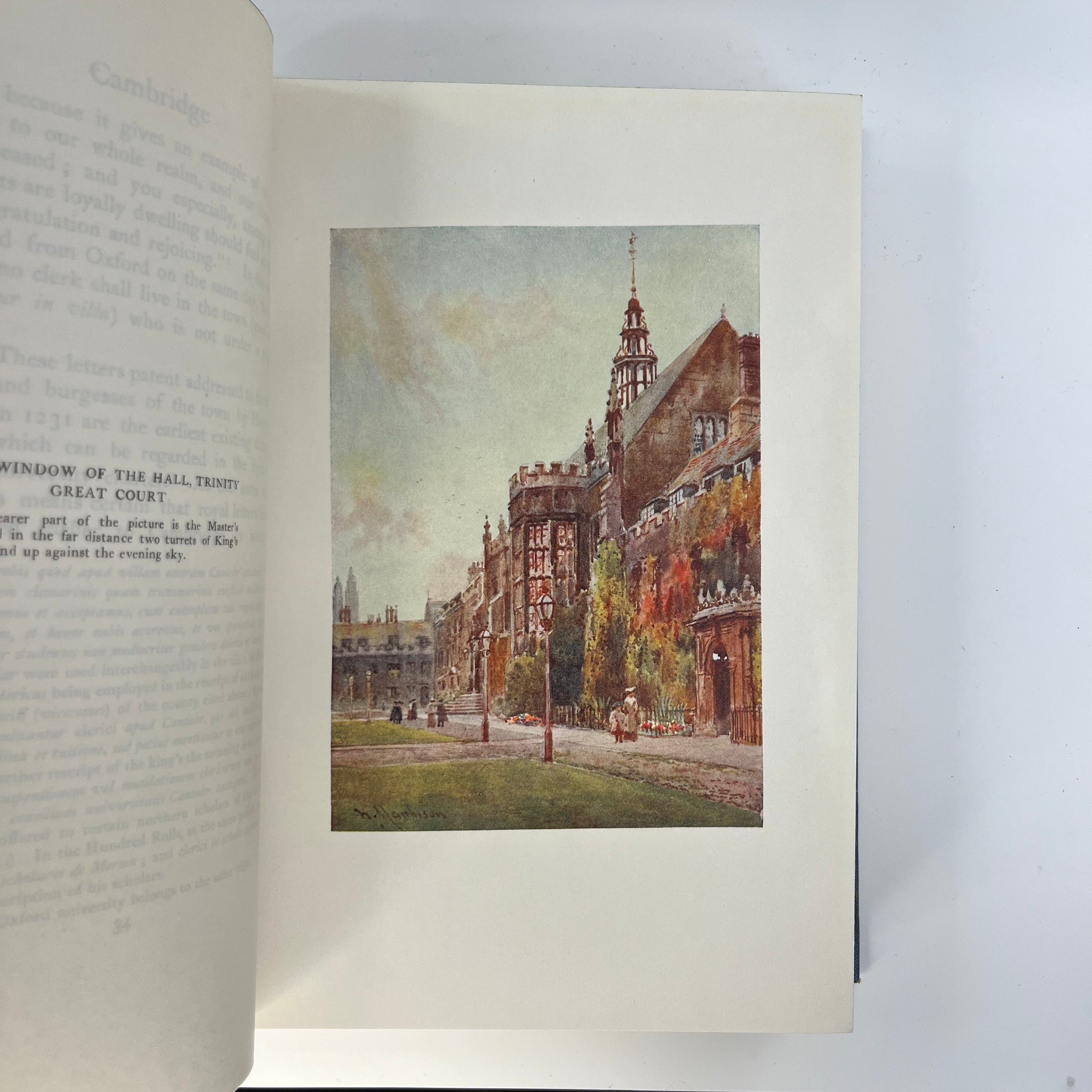 1907 Cambridge by Mar Tuker Illustrated by W. Matthison