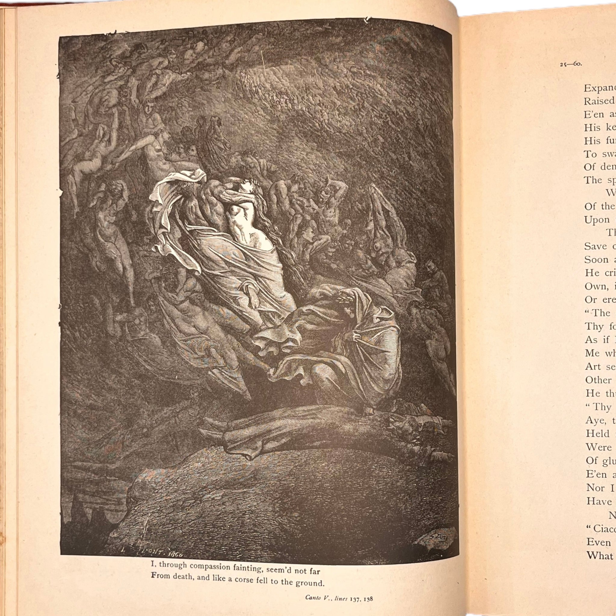 1899 Dante’s Inferno Illustrated by Gustave Doré