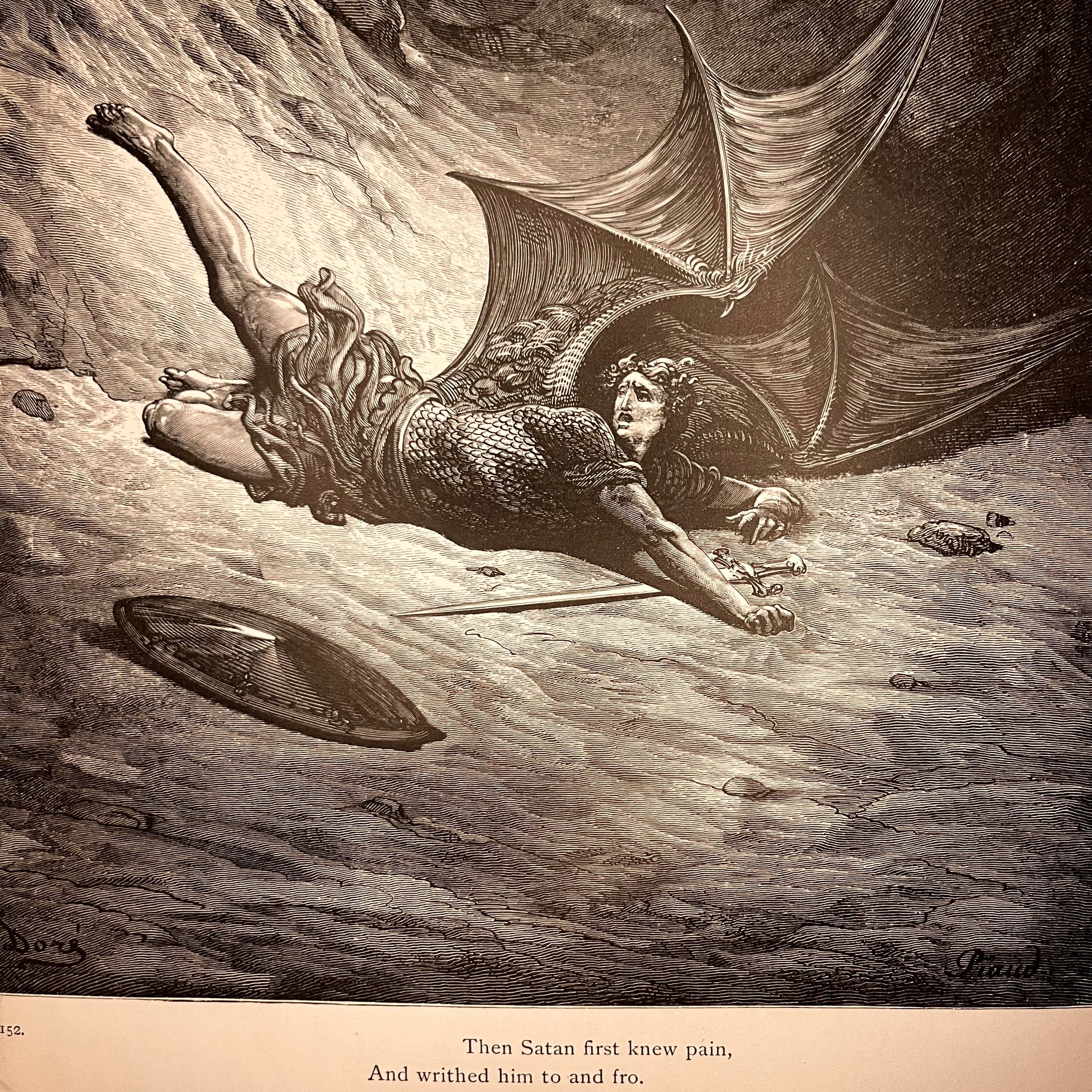 1883 Milton’s Paradise Lost Illustrated by Gustave Doré