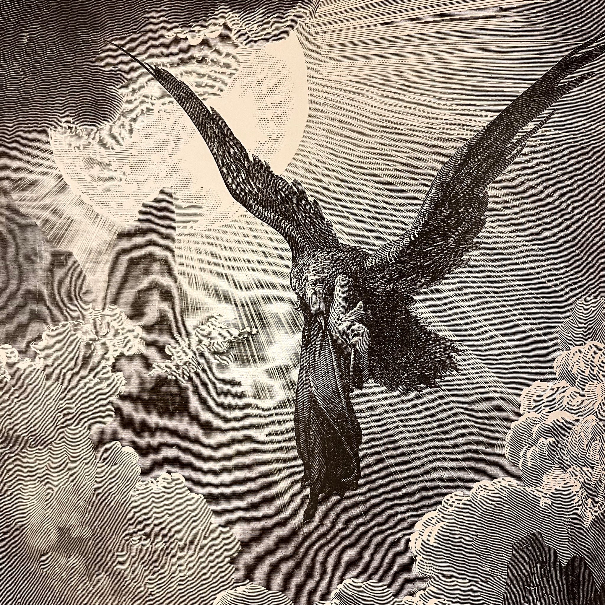 1899 Dante’s Purgatory, Paradiso, and Inferno Illustrated By Gustave Doré