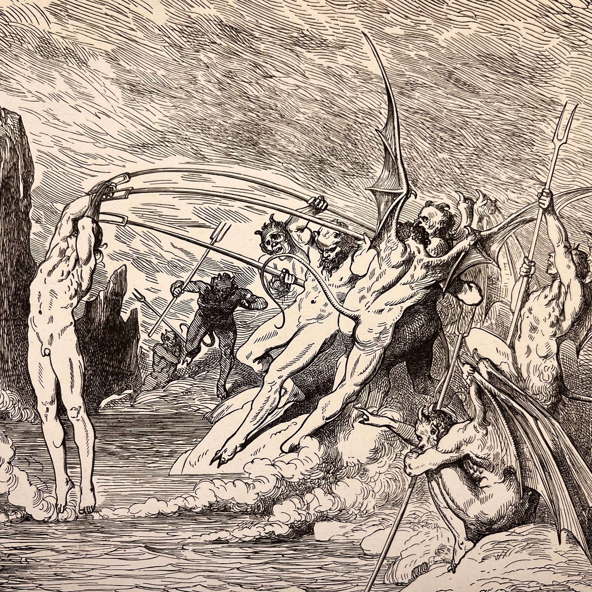 1899 Dante’s Inferno Illustrated by Gustave Doré