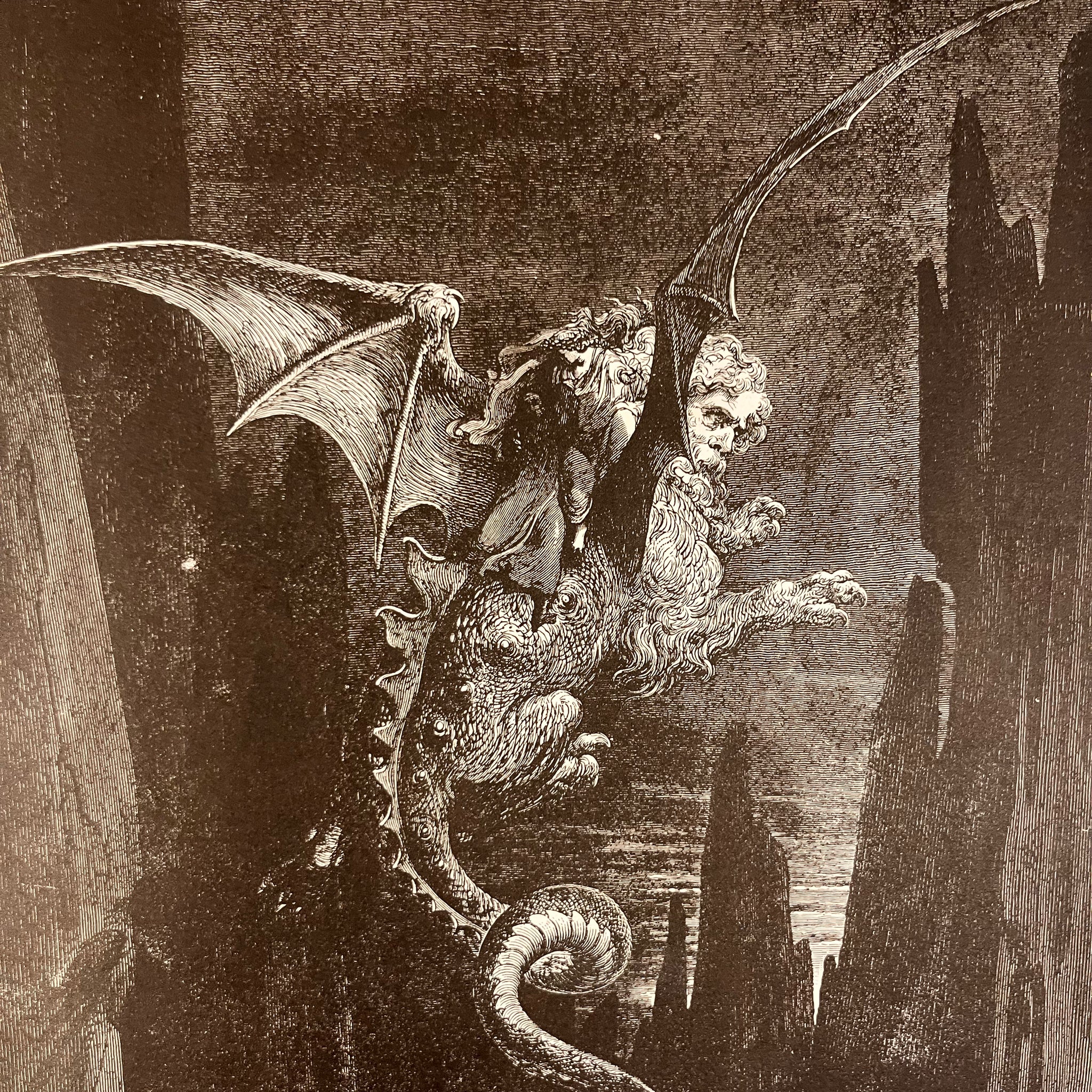 1899 Dante’s Inferno Illustrated by Gustave Doré