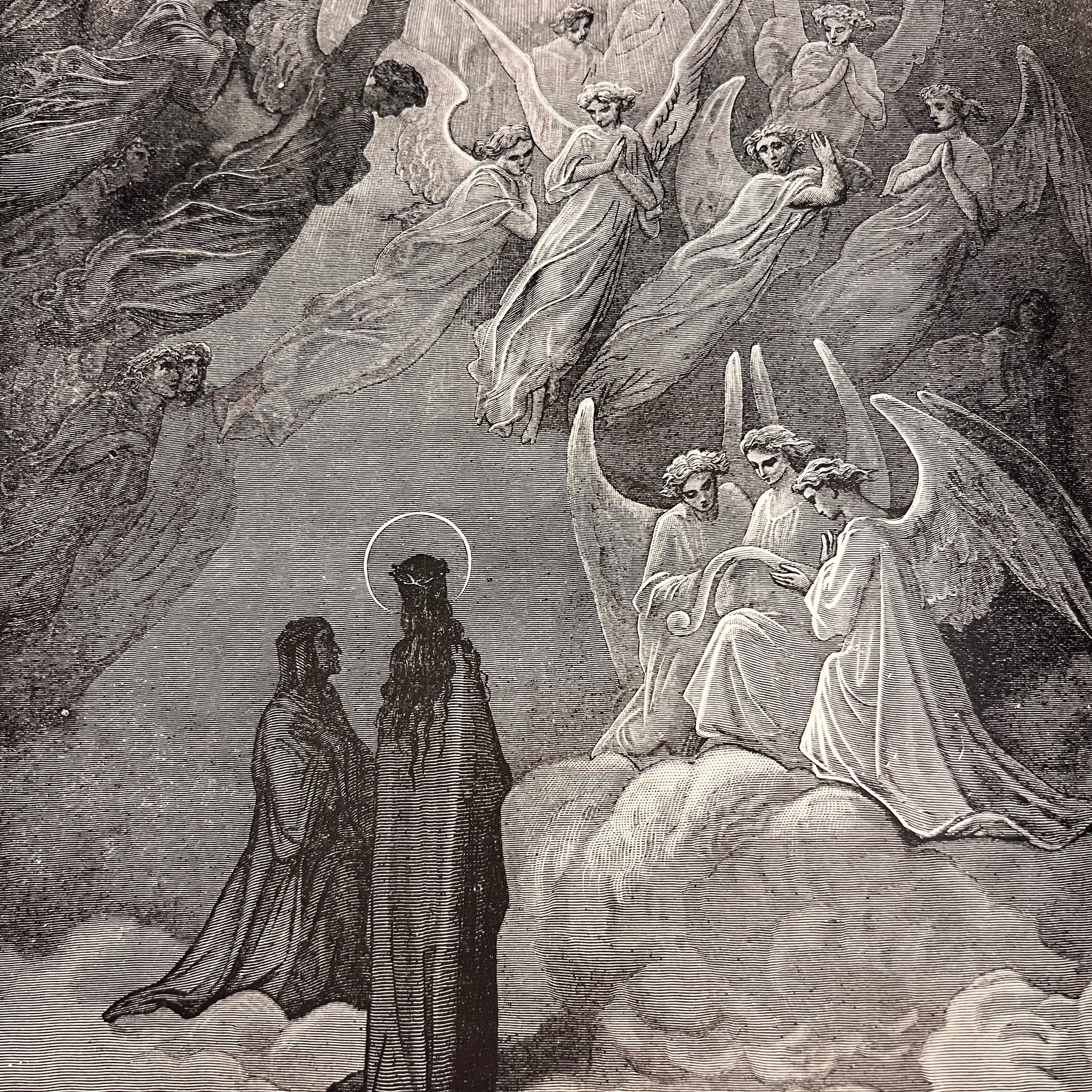 1899 Dante’s Purgatory, Paradiso, and Inferno Illustrated By Gustave Doré