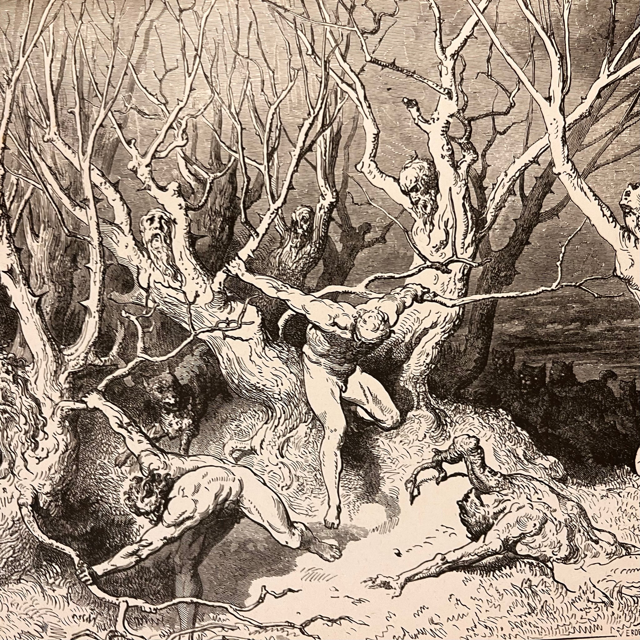 1899 Dante’s Inferno Illustrated by Gustave Doré